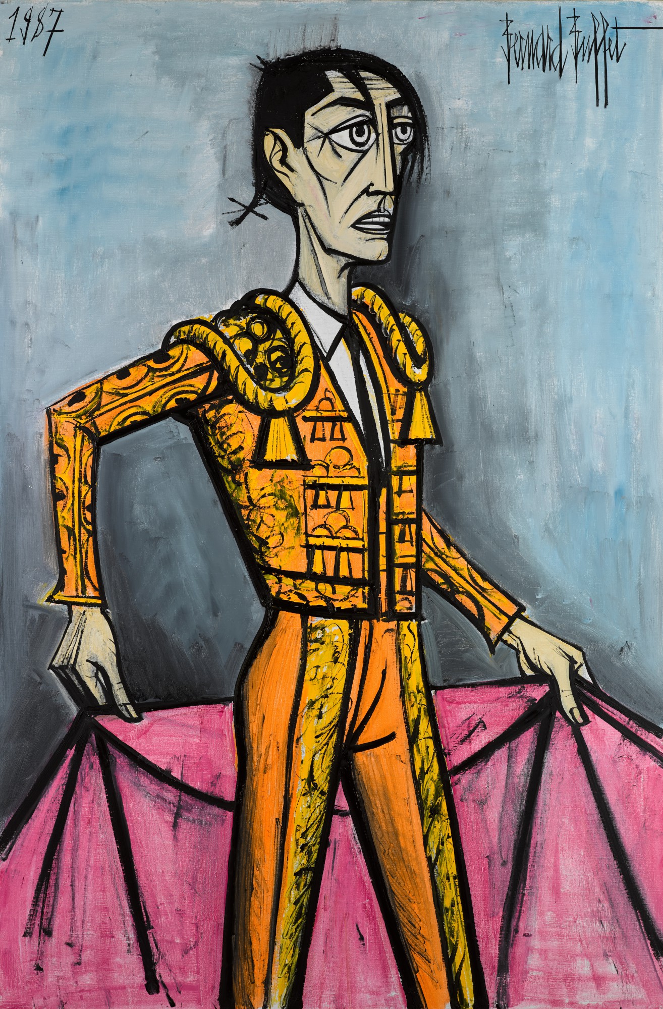 Bernard Buffet — Torero orange