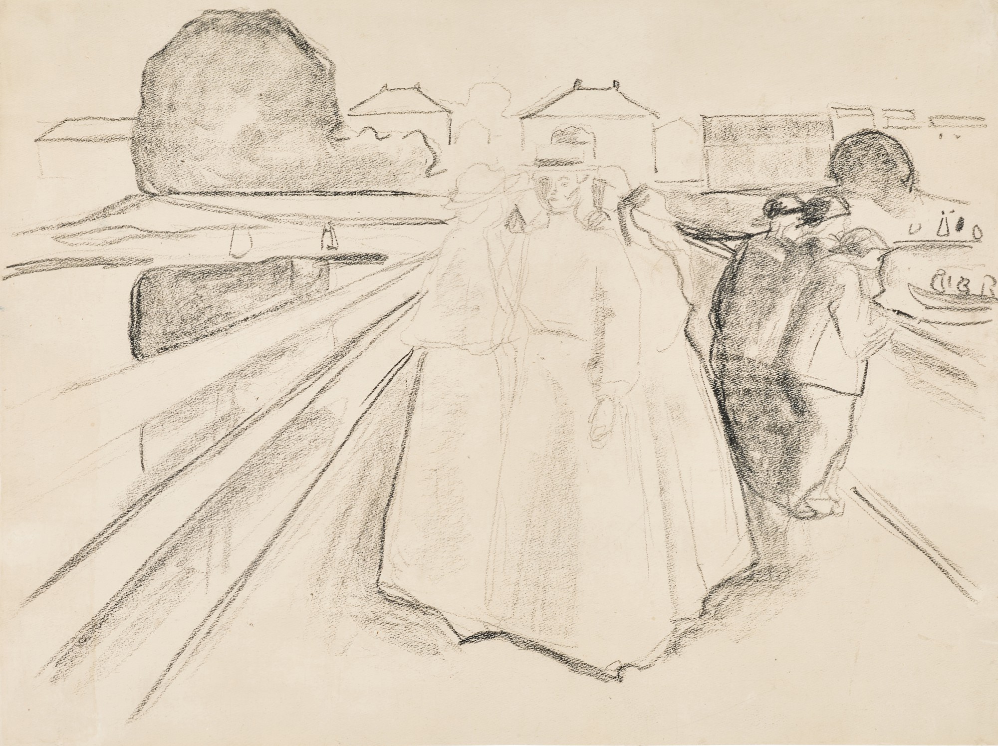 Edvard Munch — Women on the Bridge
