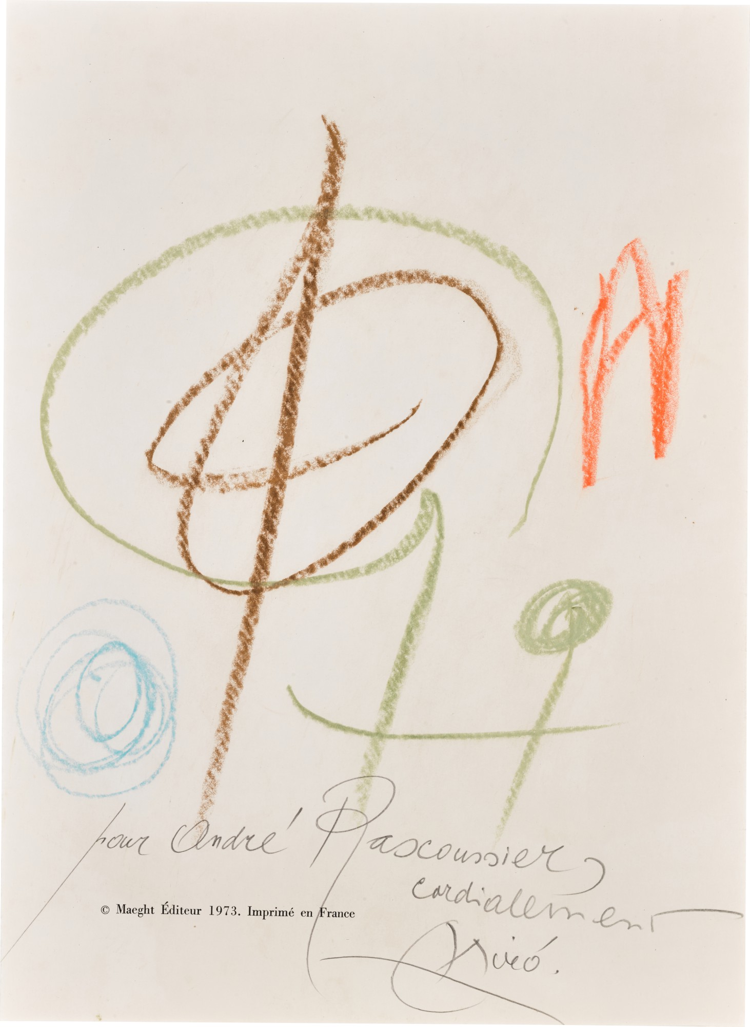 Joan Miró — Sans titre