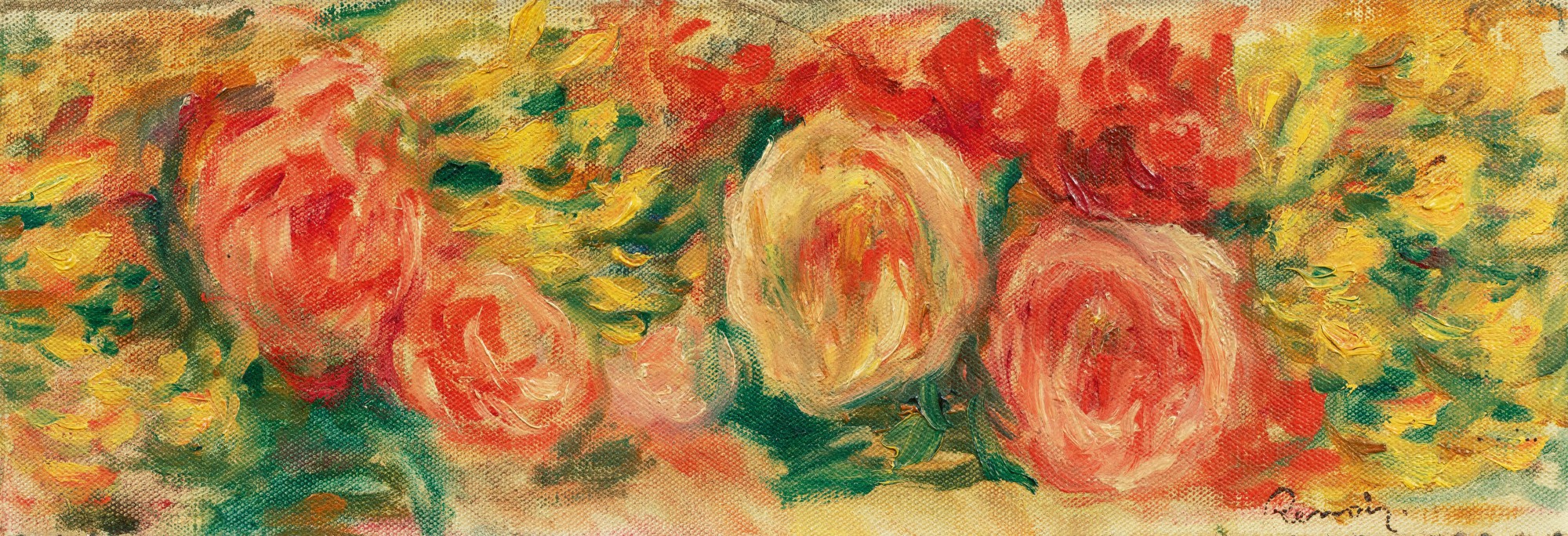 Pierre-Auguste Renoir — Jeté de fleurs (fragment)