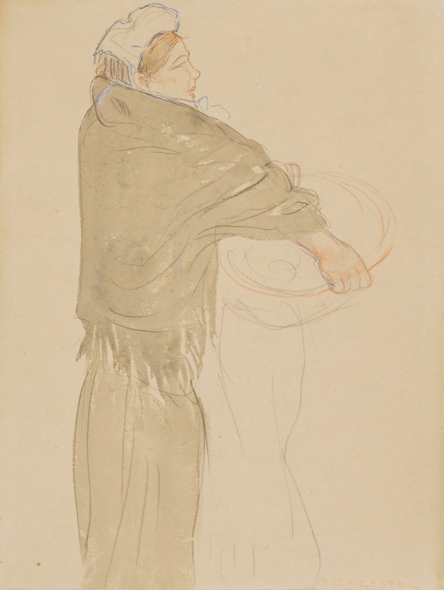 Leo Gestel — Study of a Woman