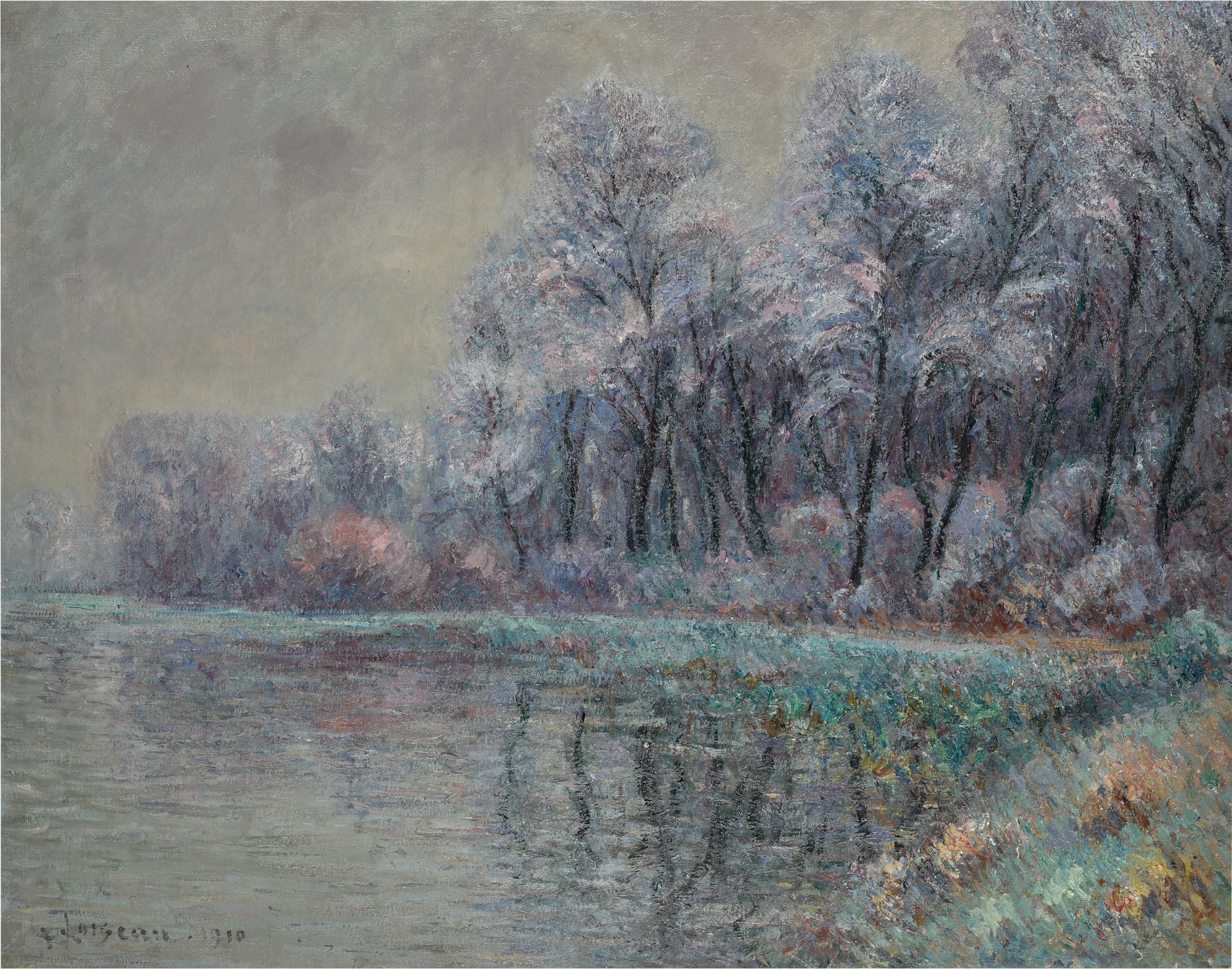 Gustave Loiseau — Le Givre ou Effet de givre