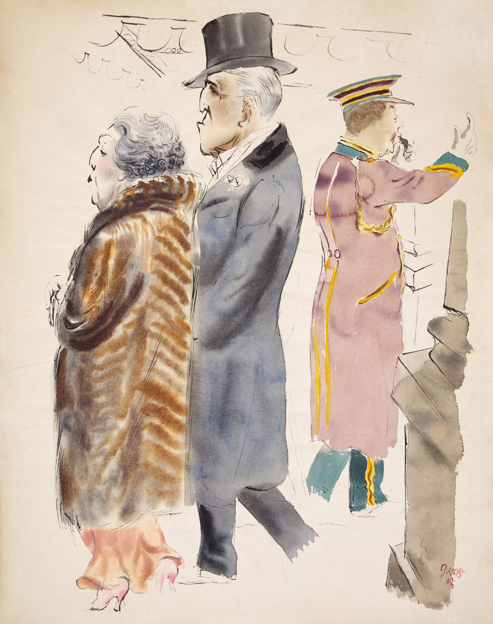 American Rich/ Festgäste (Celebratory guests)