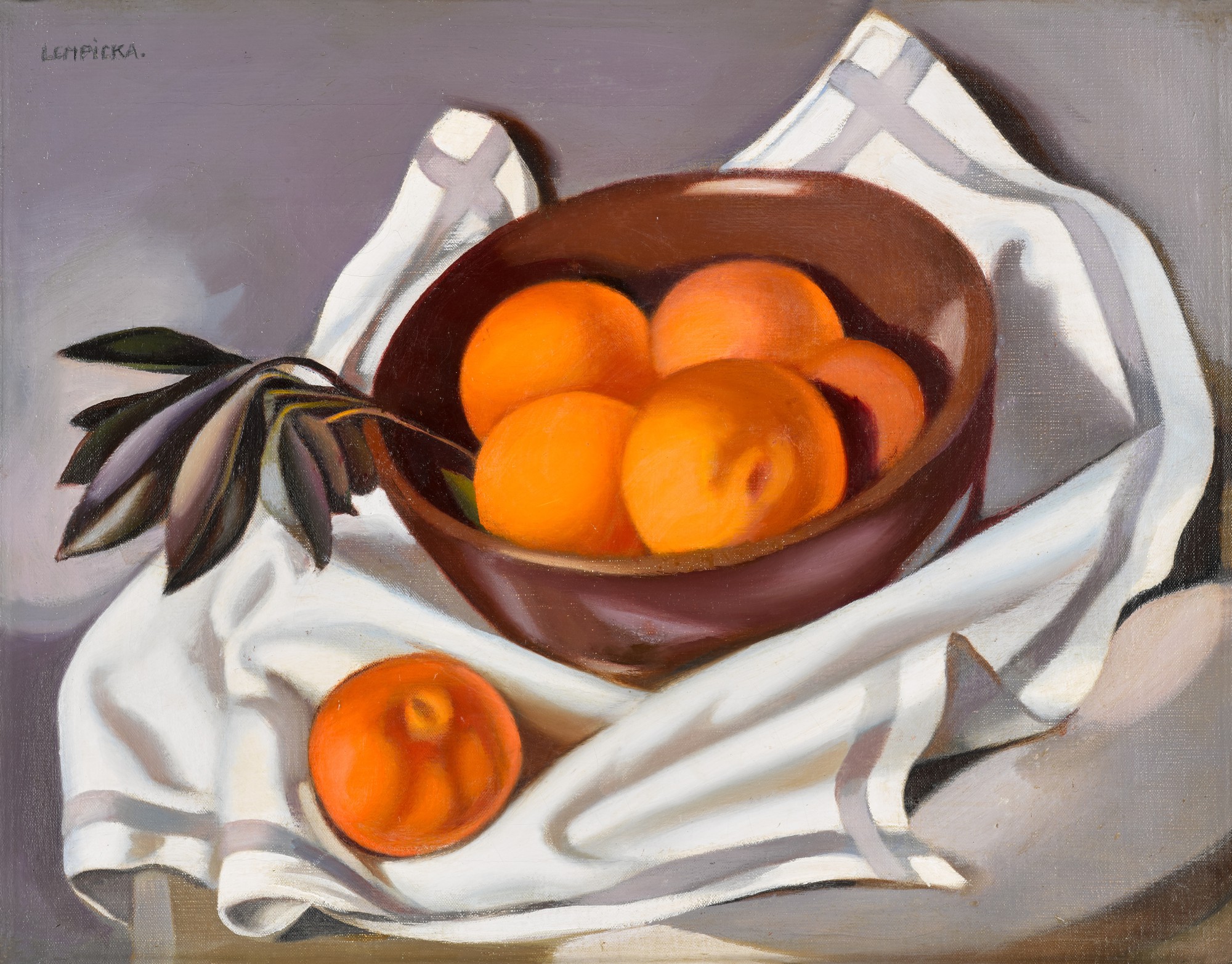 Tamara de Lempicka — Nature morte aux mandarines