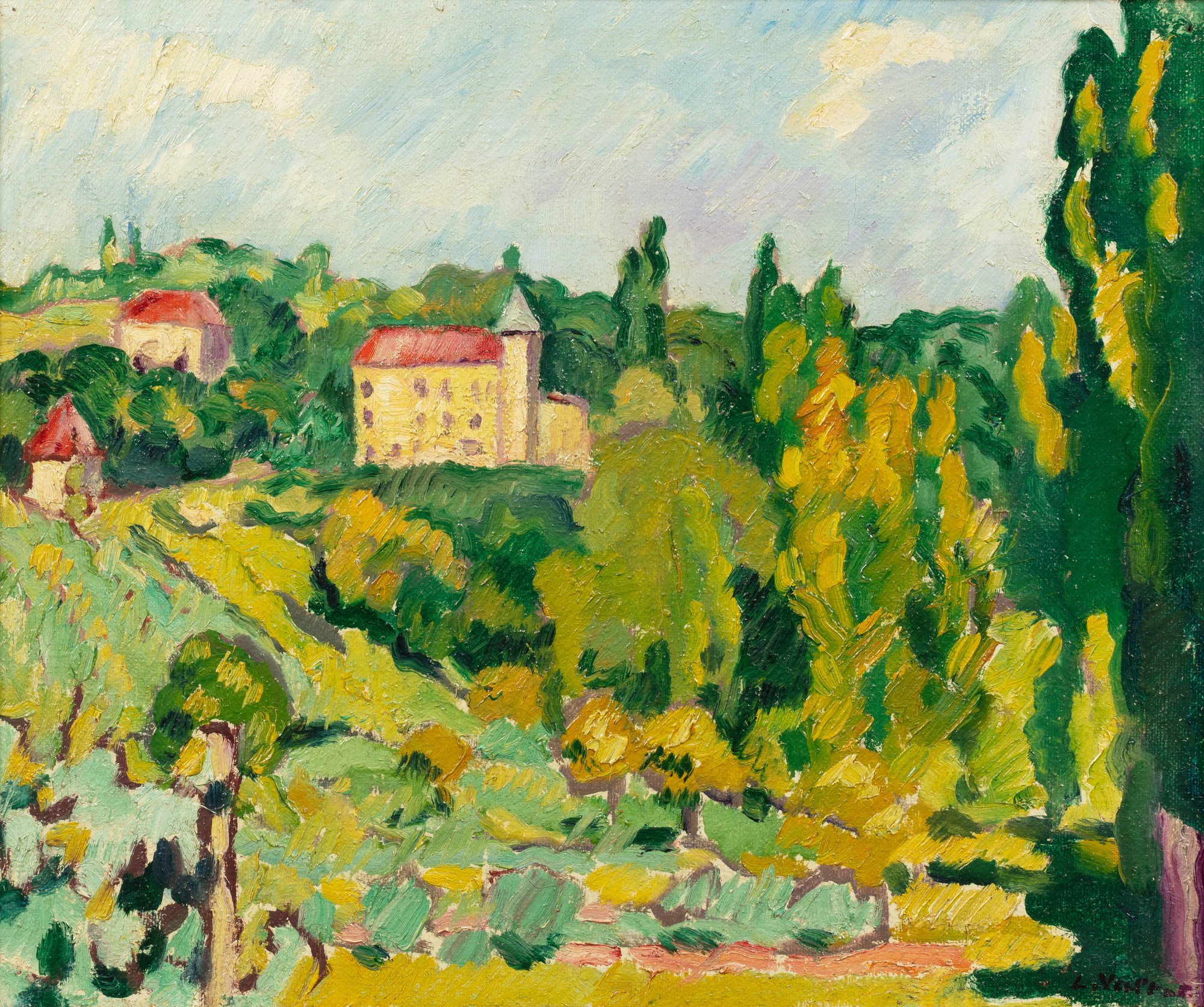 Louis Valtat — Paysage (La Campagne)