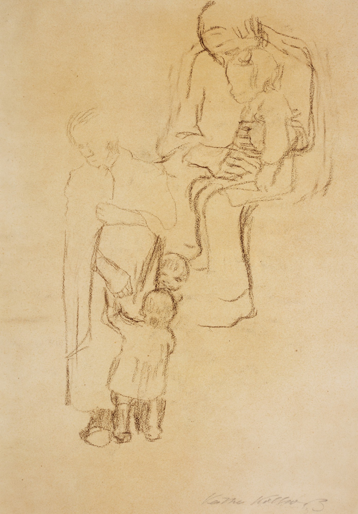 Käthe Kollwitz — Frauen mit Kindern (Women with Children)