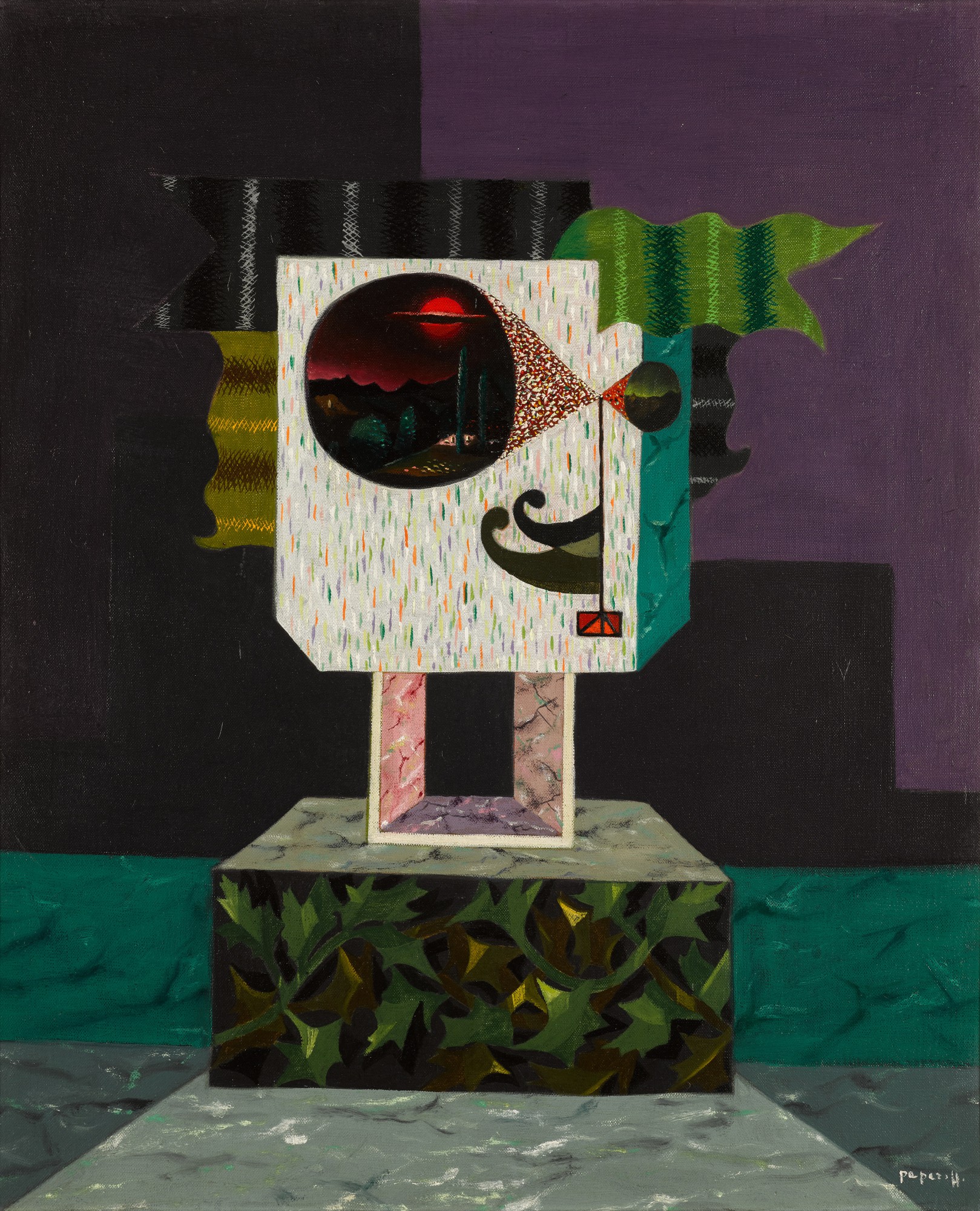 Georges Papazoff — Souvenir de Derain. Autoportrait