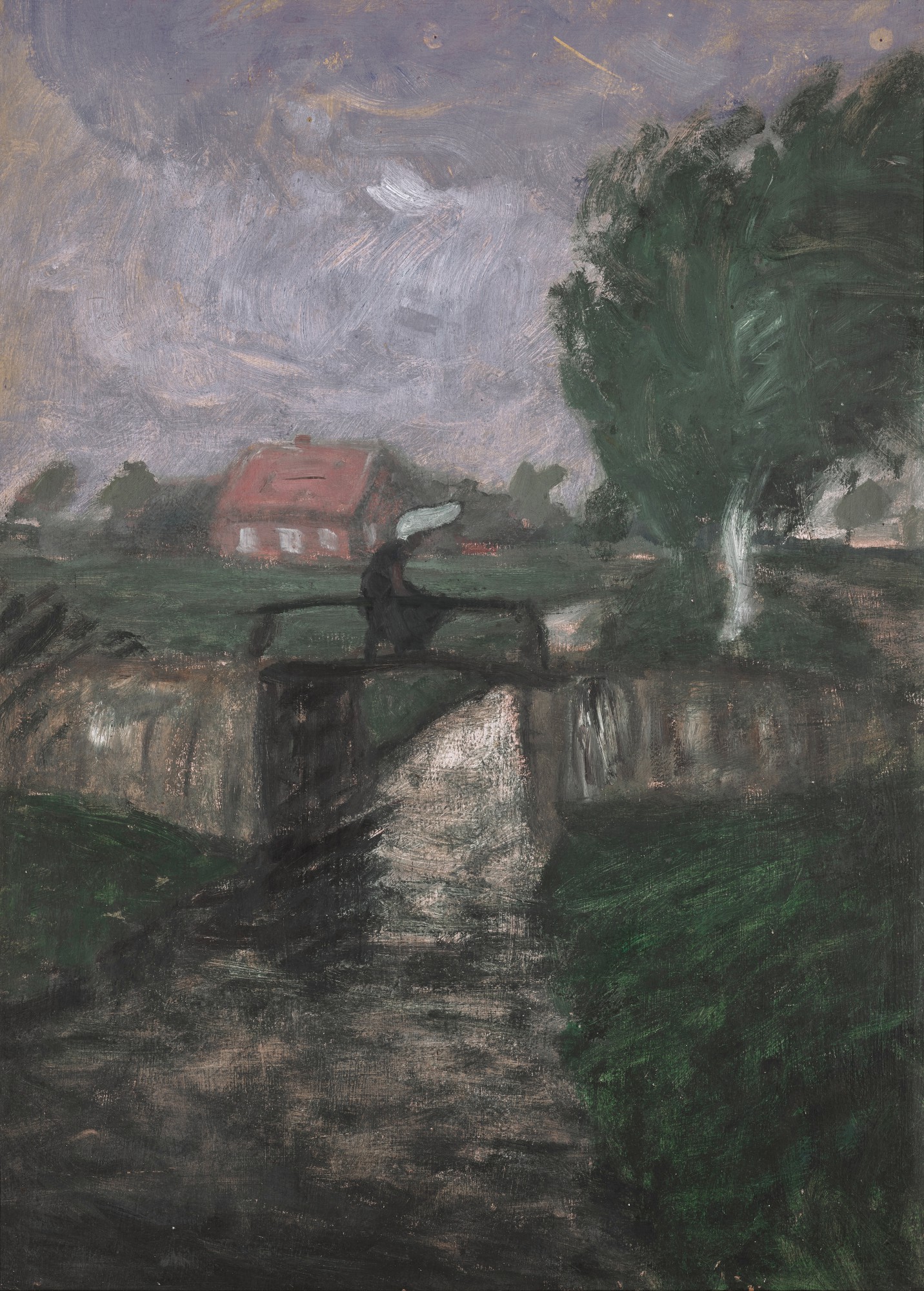 Otto Modersohn — Gewittersturm (Thunderstorm)