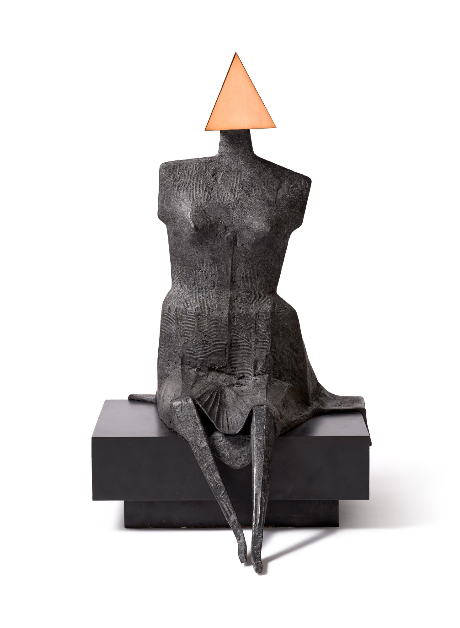 Lynn Chadwick — Third girl sitting on bench