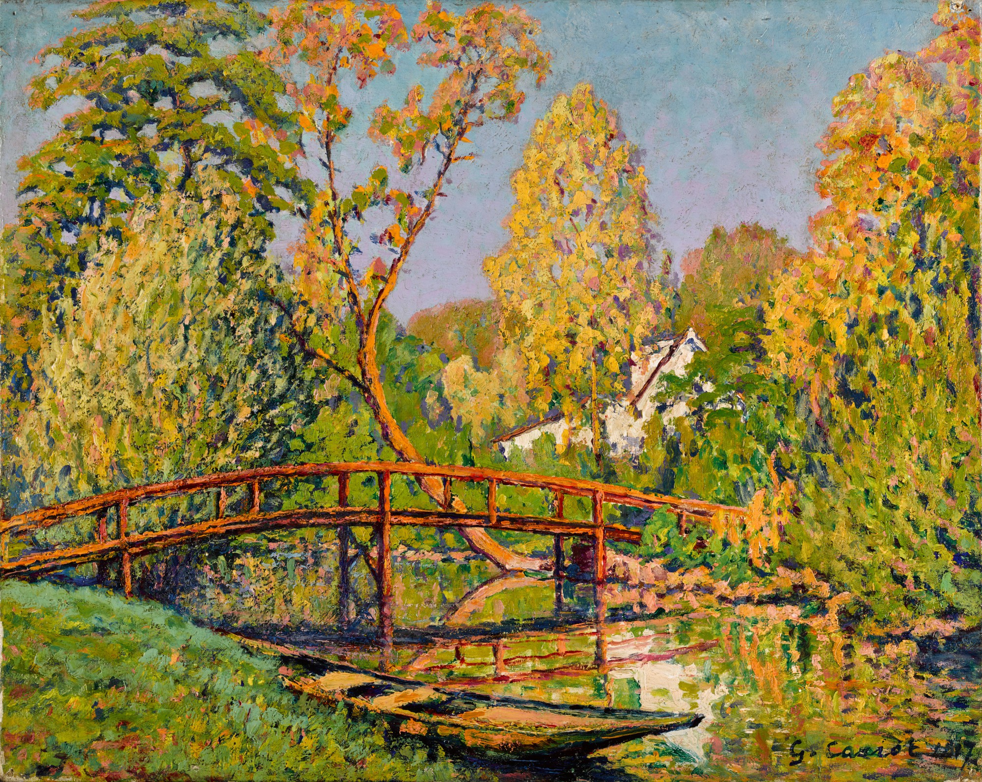 Périgny, pont sur l'Yerres