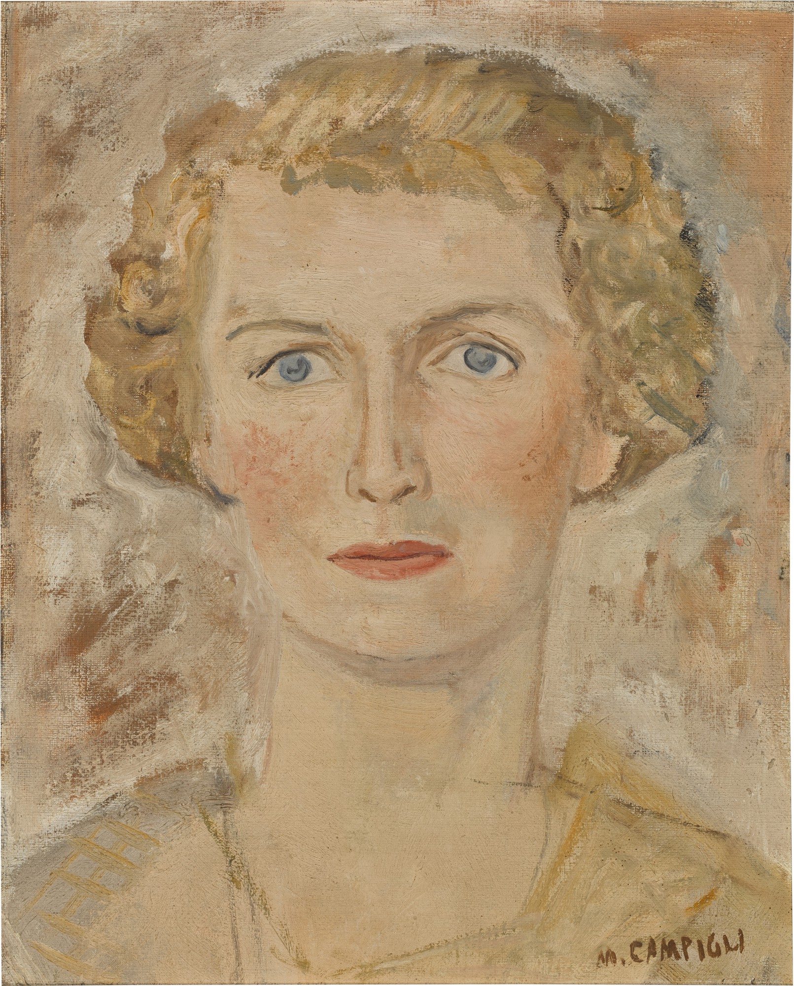 Massimo Campigli — Ritratto (Portrait)