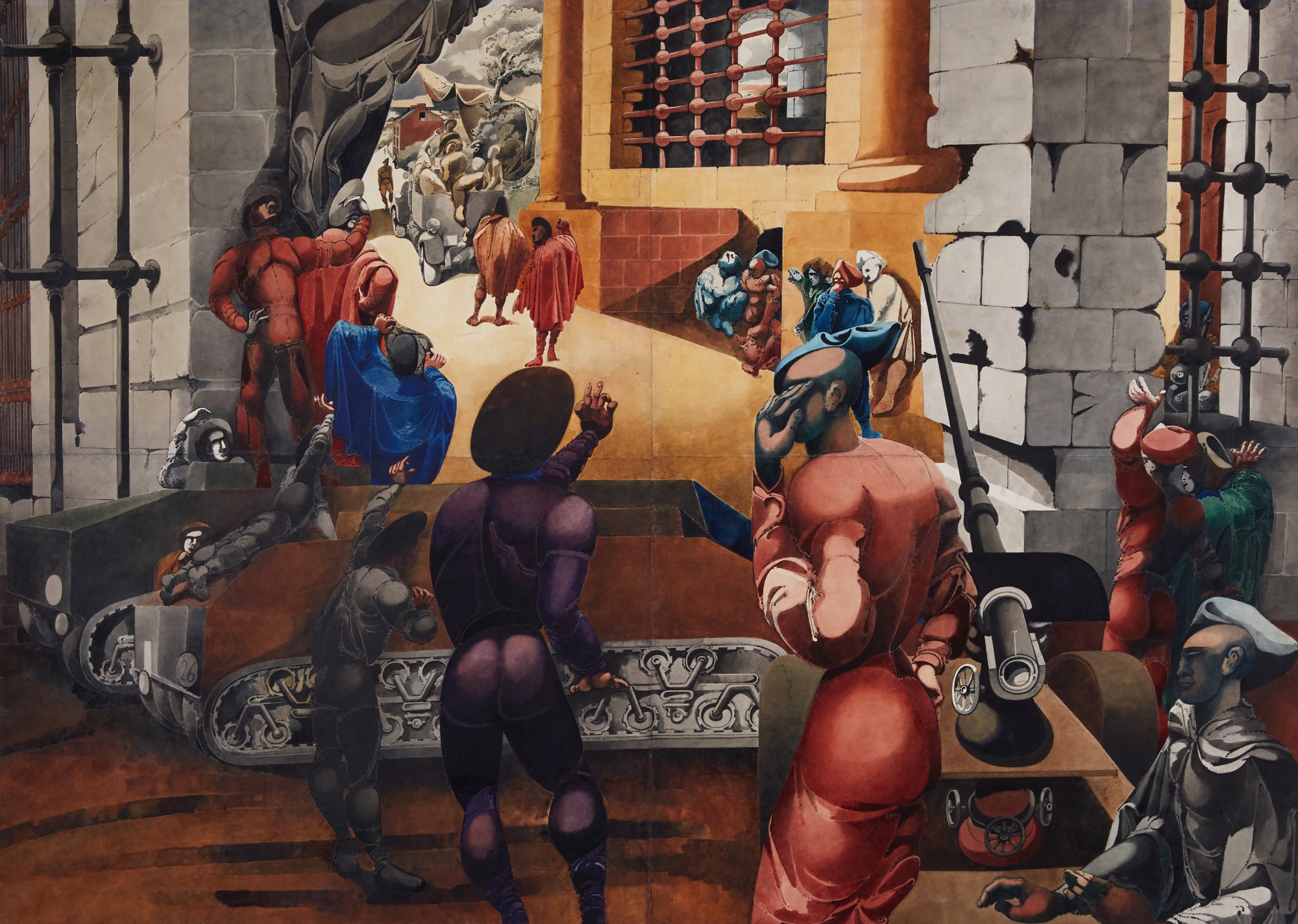 Edward Burra — War in the Sun