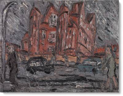 School Building, Willesden, Winter 1981