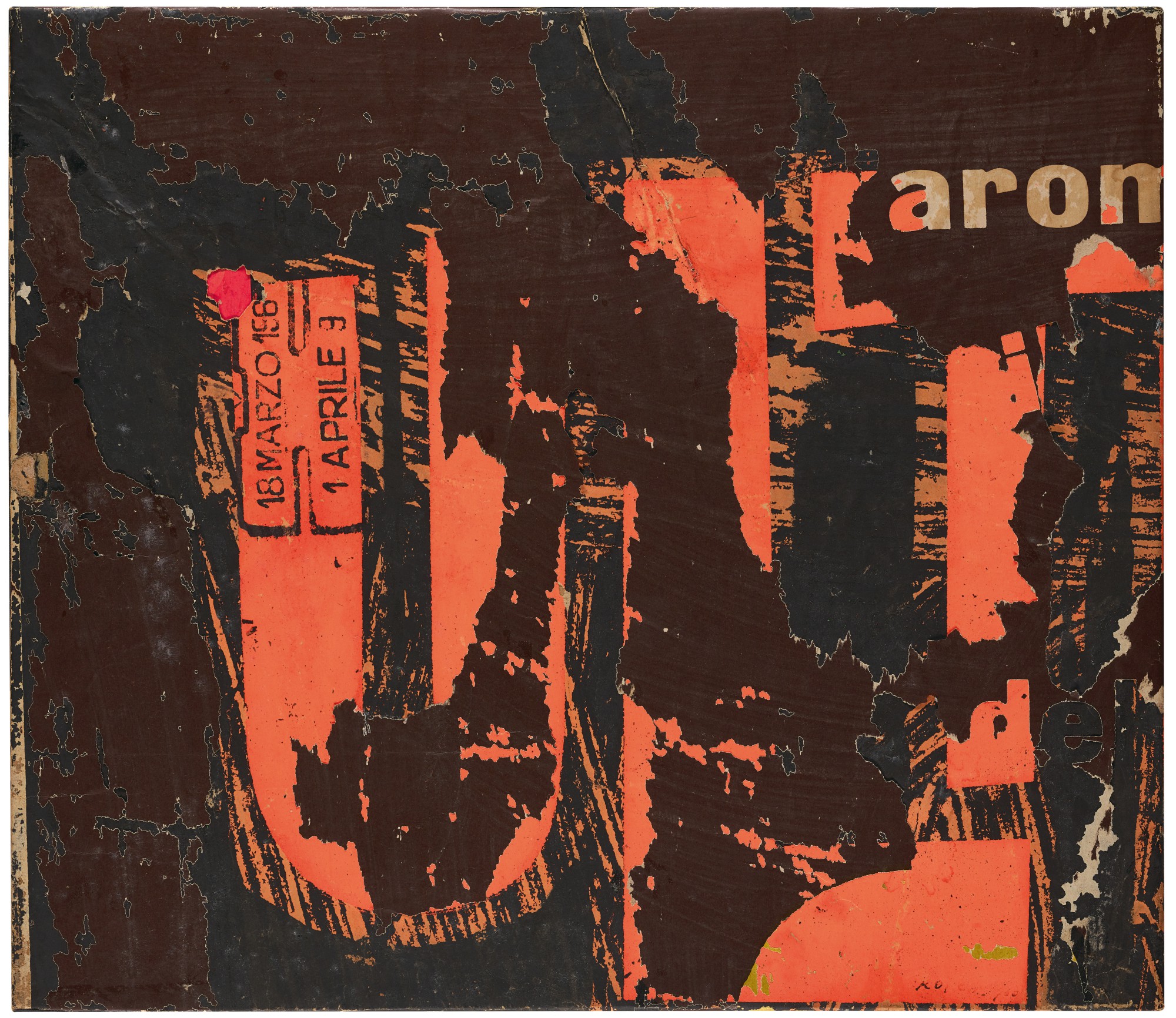 Mimmo Rotella — Aron