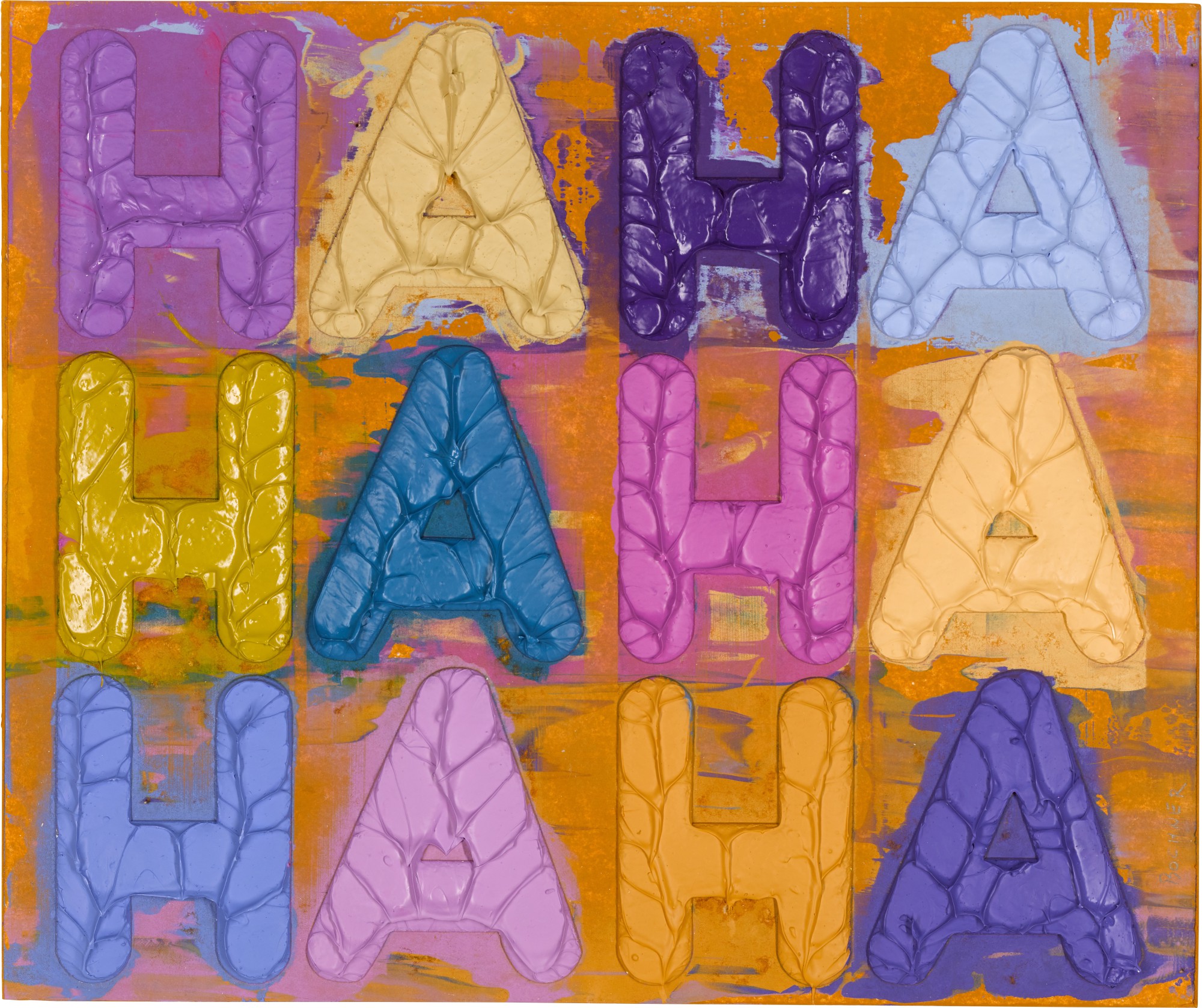 Mel Bochner — Ha Ha Ha
