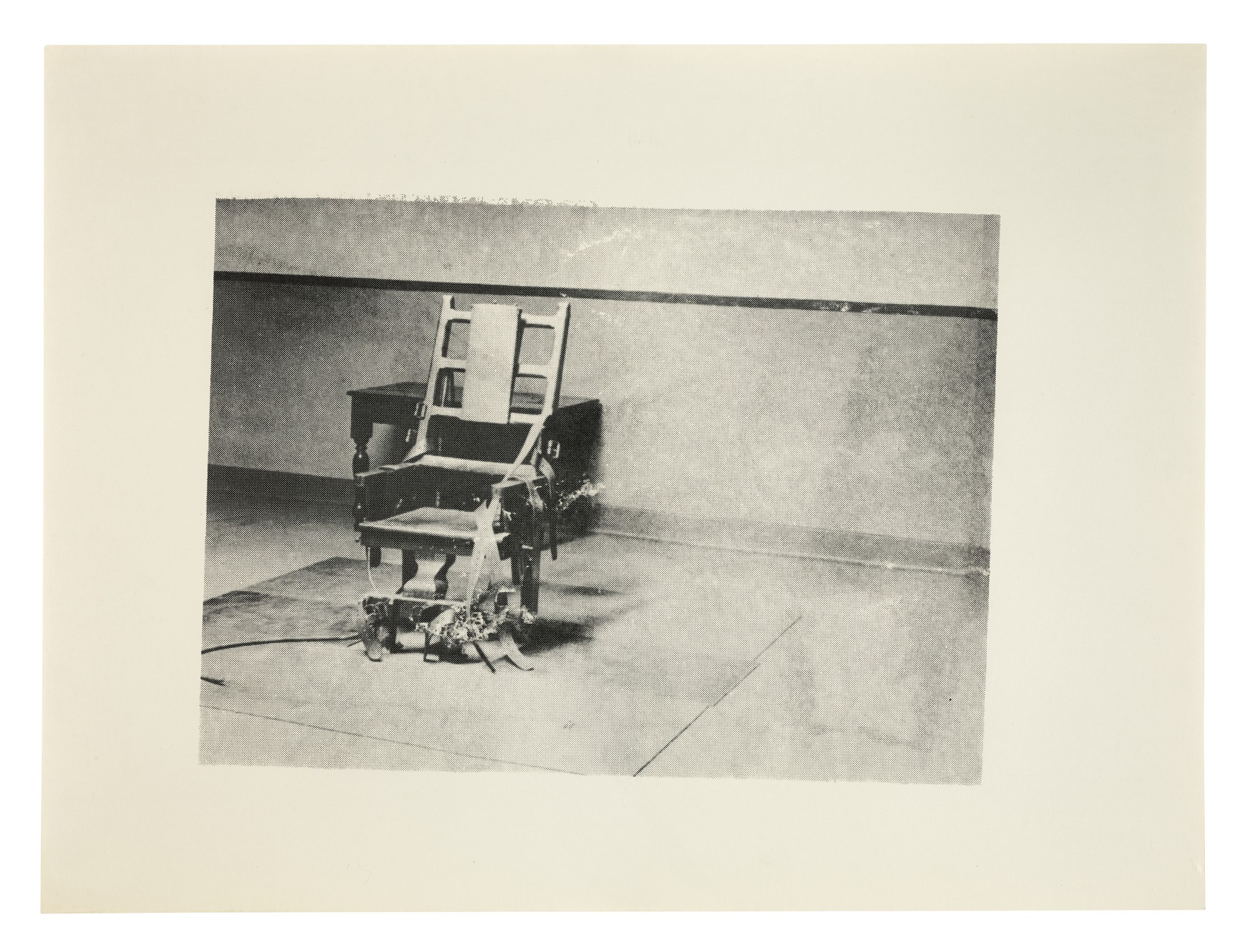 Andy Warhol — Electric Chair (Retrospective Series)