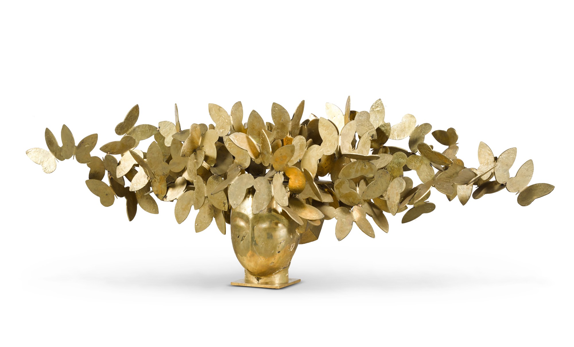 Manolo Valdés — Mariposas Doradas II