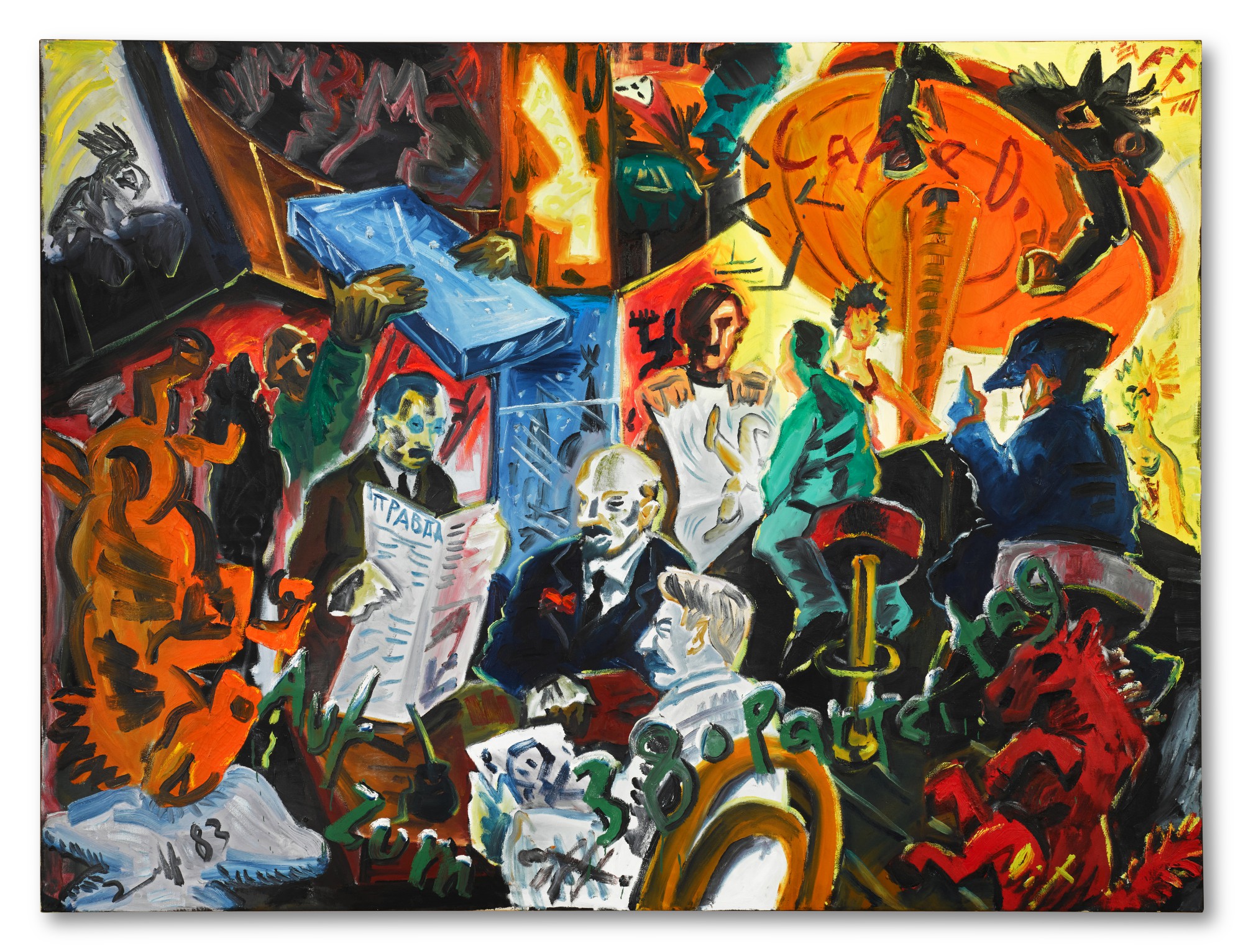 Jörg Immendorff — Auf zum 38. Parteitag