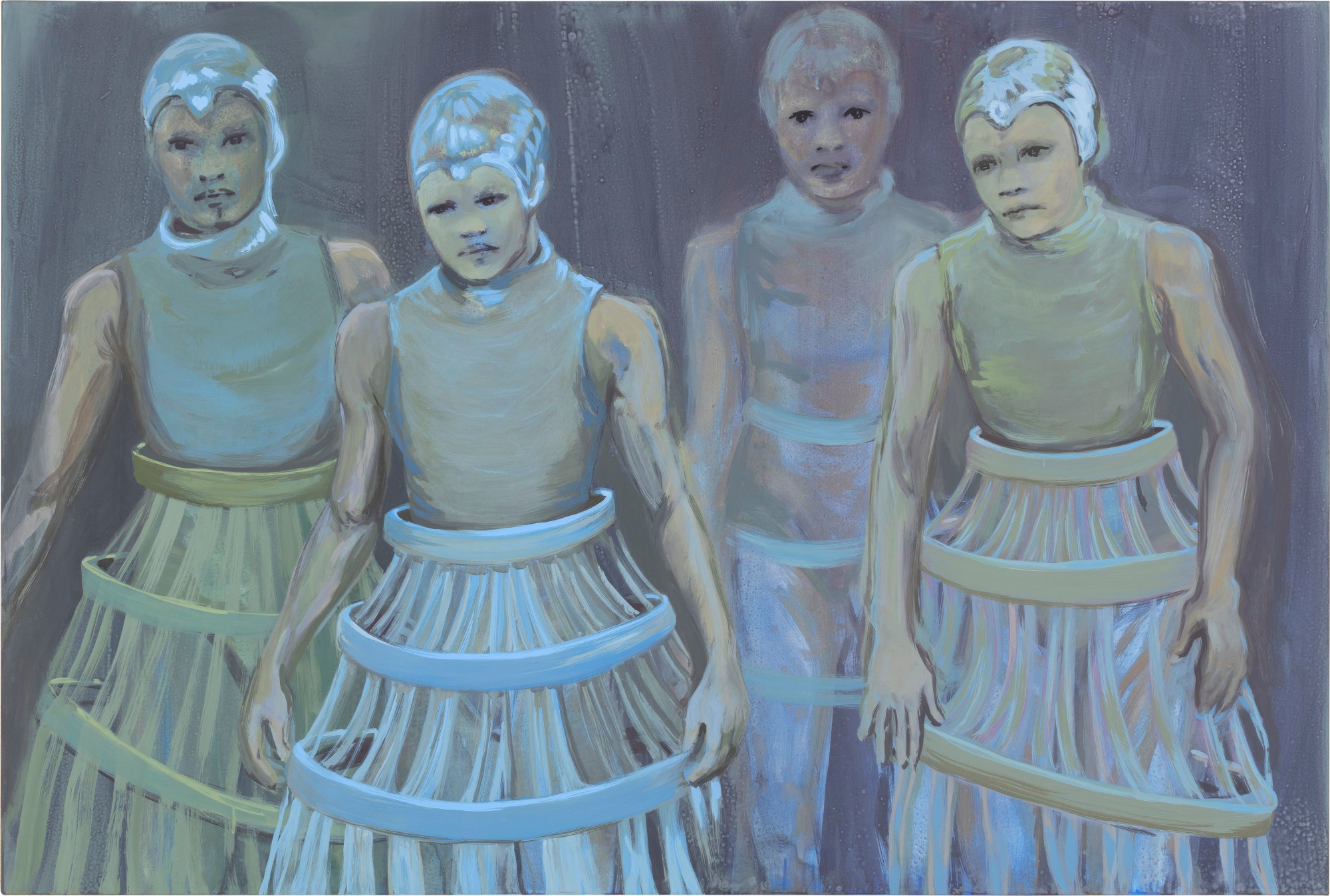 Claire Tabouret — The Blue Dancers