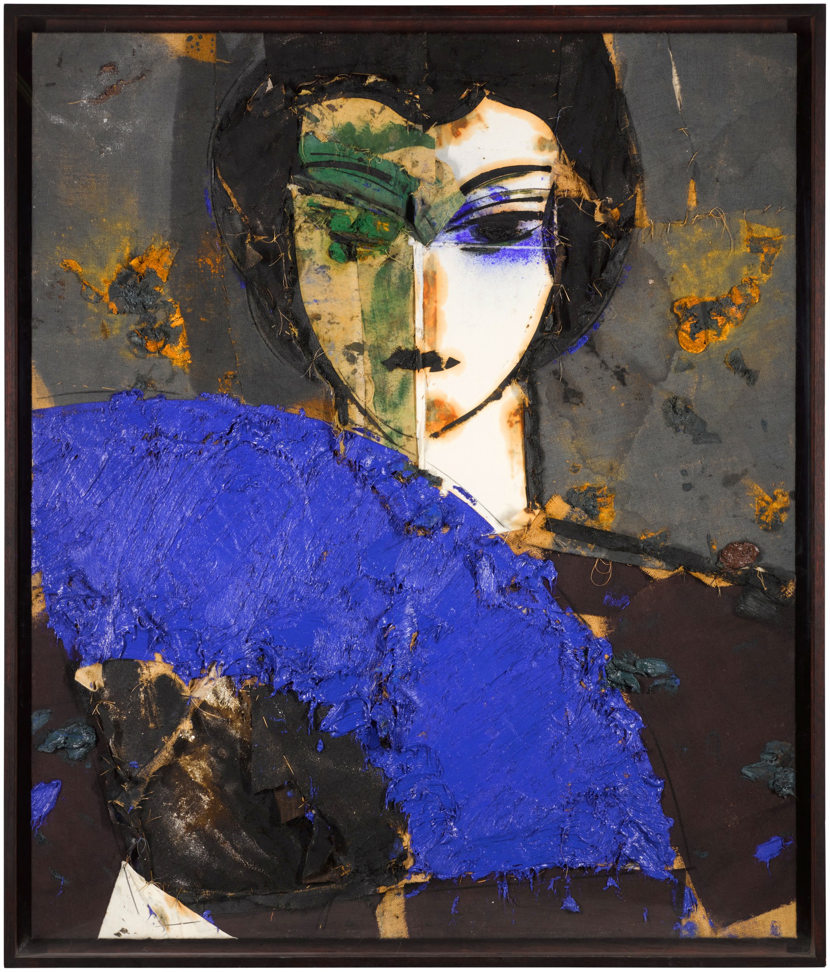 Manolo Valdés — Mujer Con Abanico III