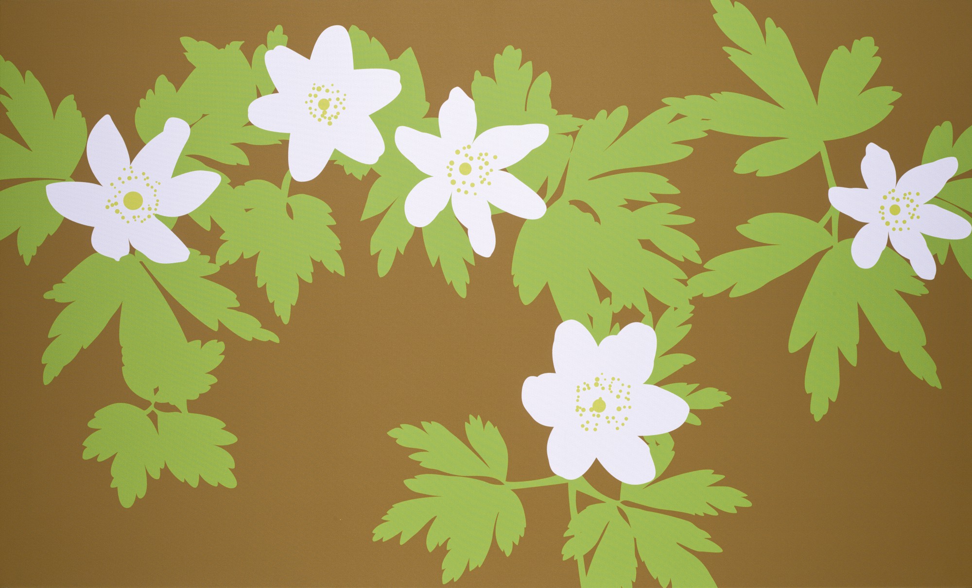 Julian Opie — The road climbed still higher and was now empty of cars. There were no houses or cabins, just endless pine forest. At the crest of a hill I stopped next to a large log pile...