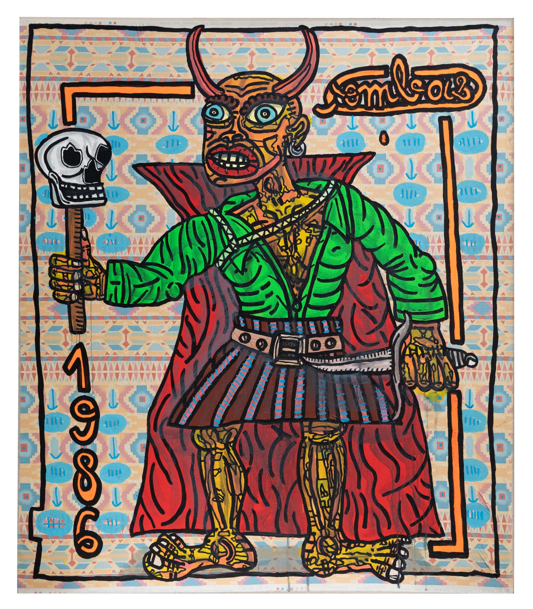 Robert Combas — Guerrier