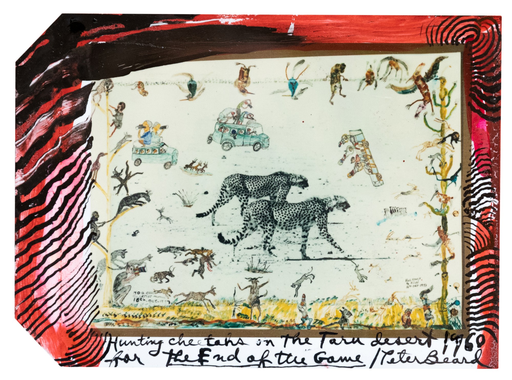 Peter Beard — Hunting Cheetahs on the Taru desert