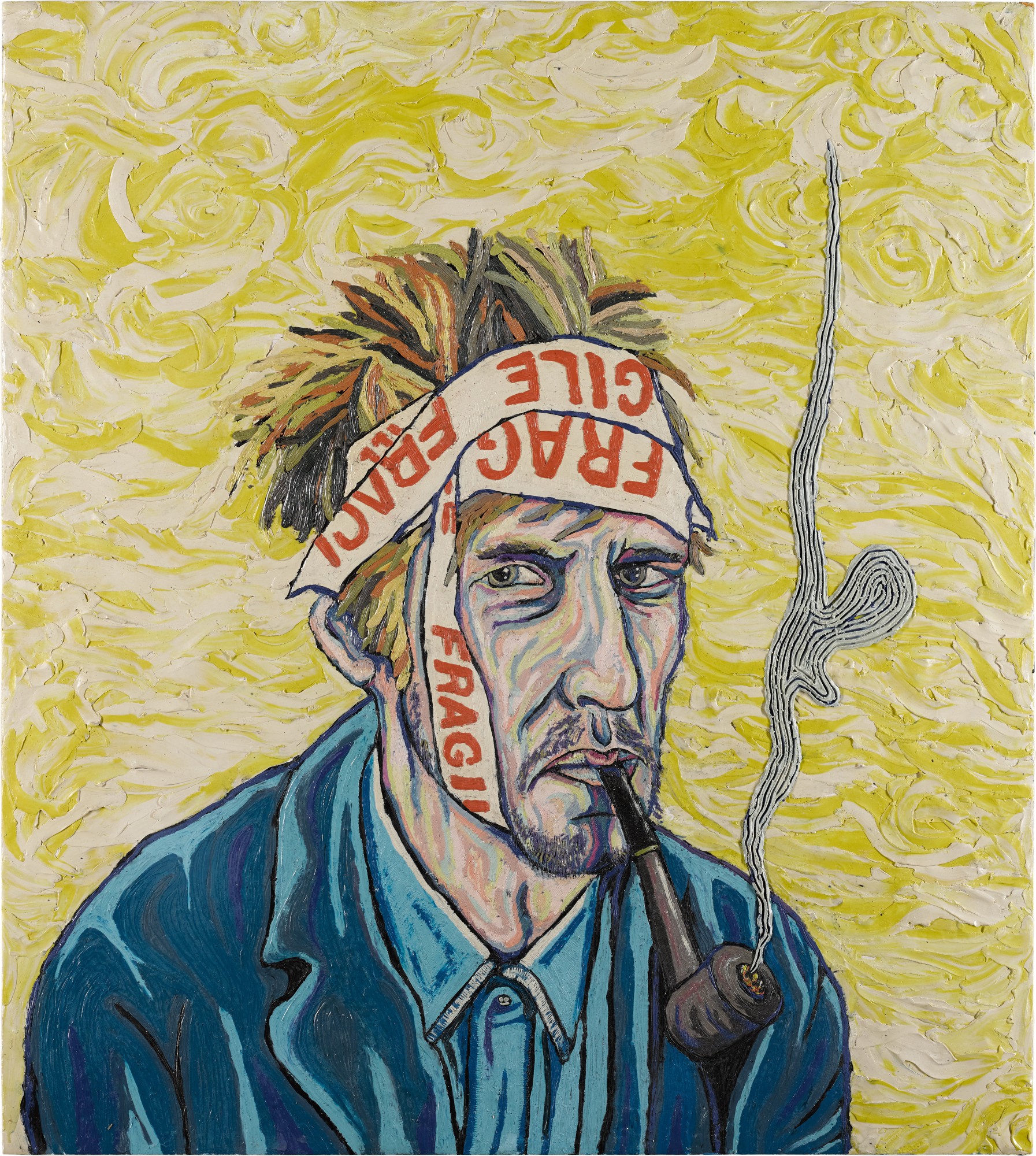 Henry Hudson — Portrait of the Artist Contemplating, Van Gogh - No. 6