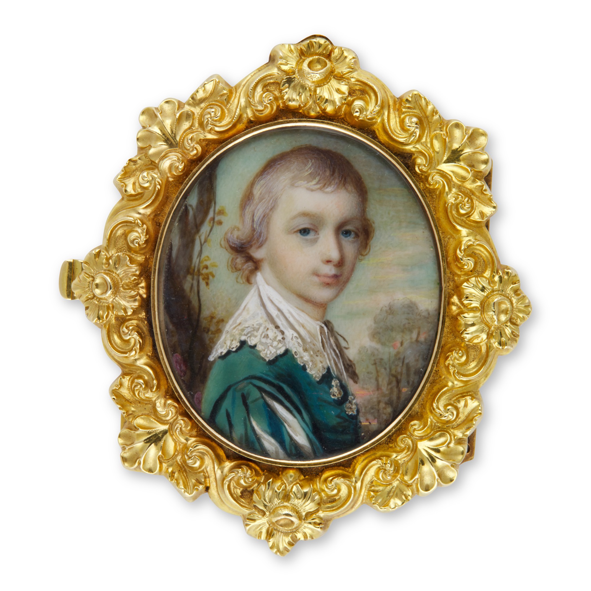 James Scouler — Portrait of a boy, traditionally identified as a member of the Courtenay family, circa 1770
