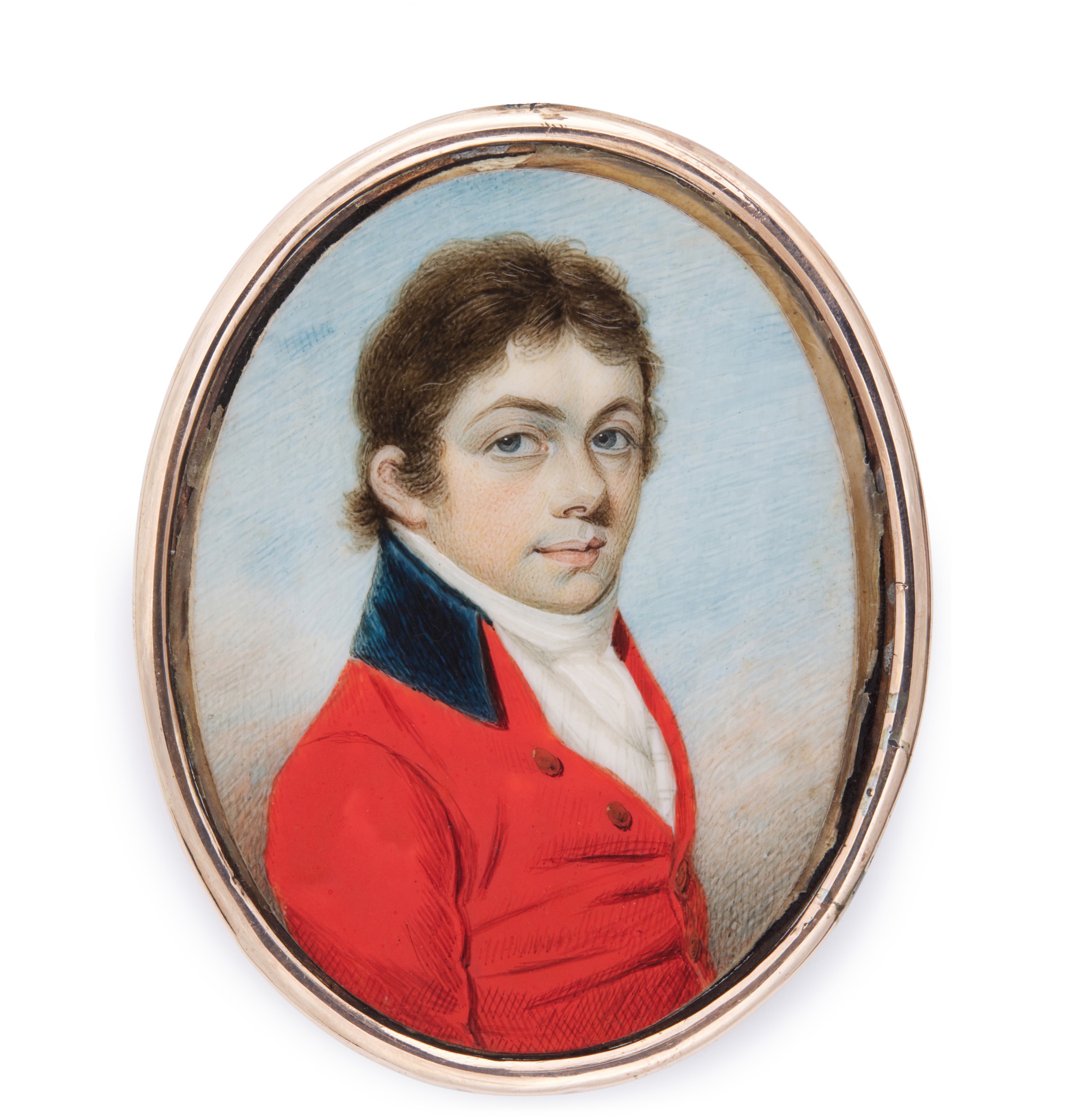 William Thicke — Portrait of a gentleman, circa 1800