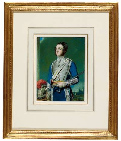 A pair of portraits of John Neil Dyce (c.1810-1880) of Castlebank House, South Lanarkshire, and his wife Elizabeth Hamilton Bowie (1825-1916), circa 1840