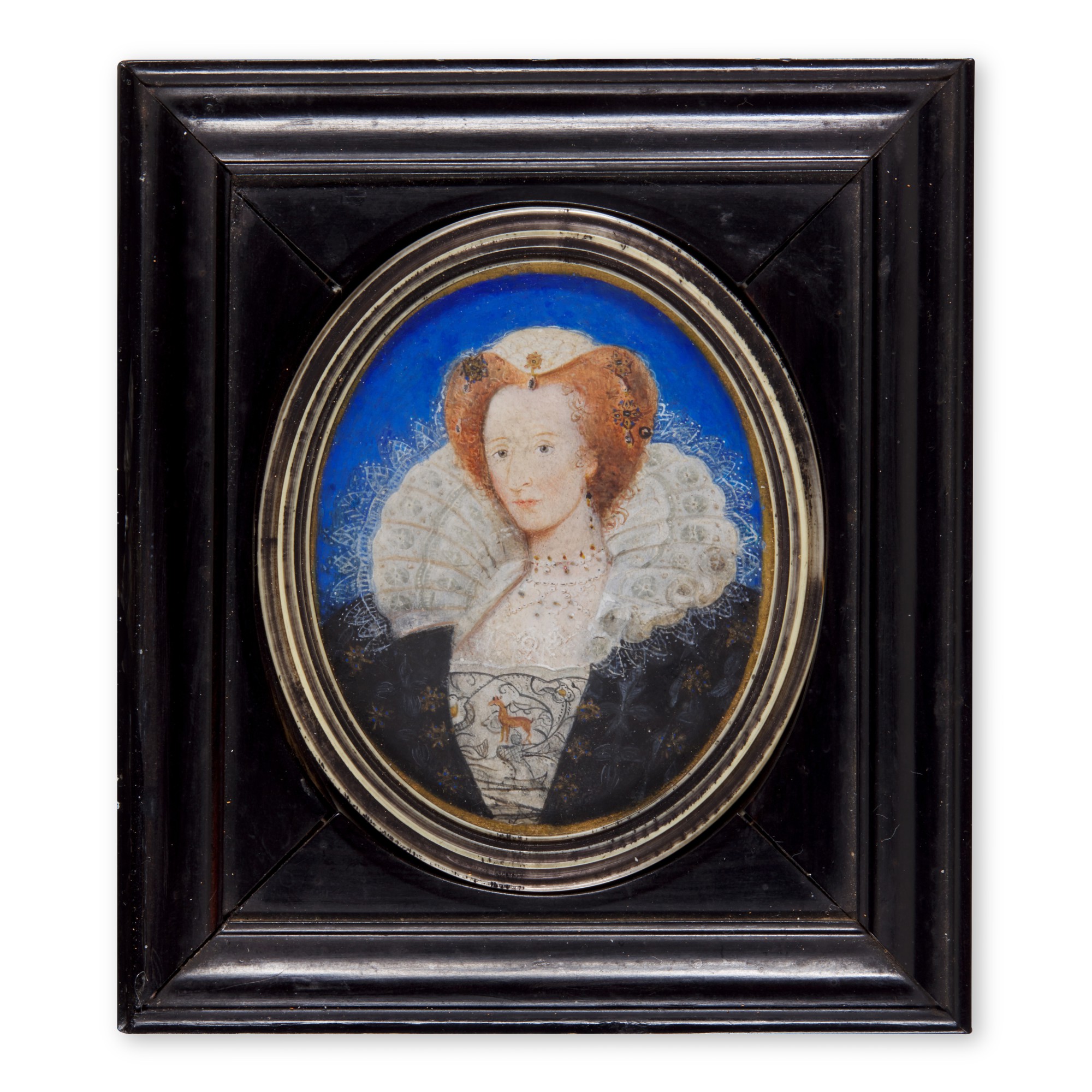 Nicholas Hilliard — Portrait of a lady, circa 1595