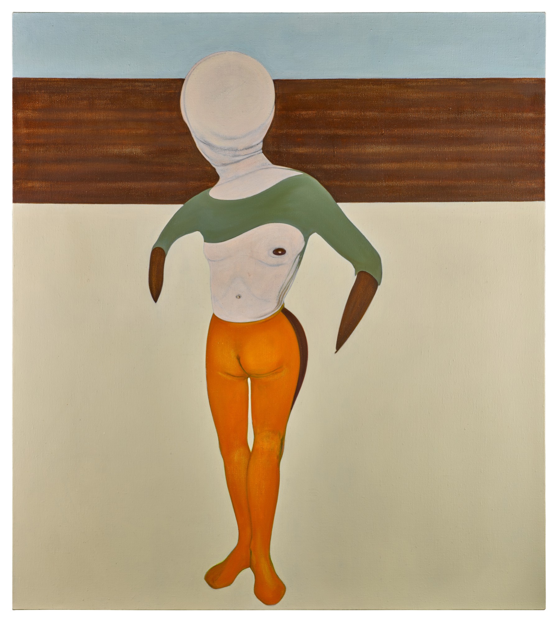 Nicola Tyson — Figure and Ploughed Field