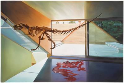 Untitled (Red Stain)