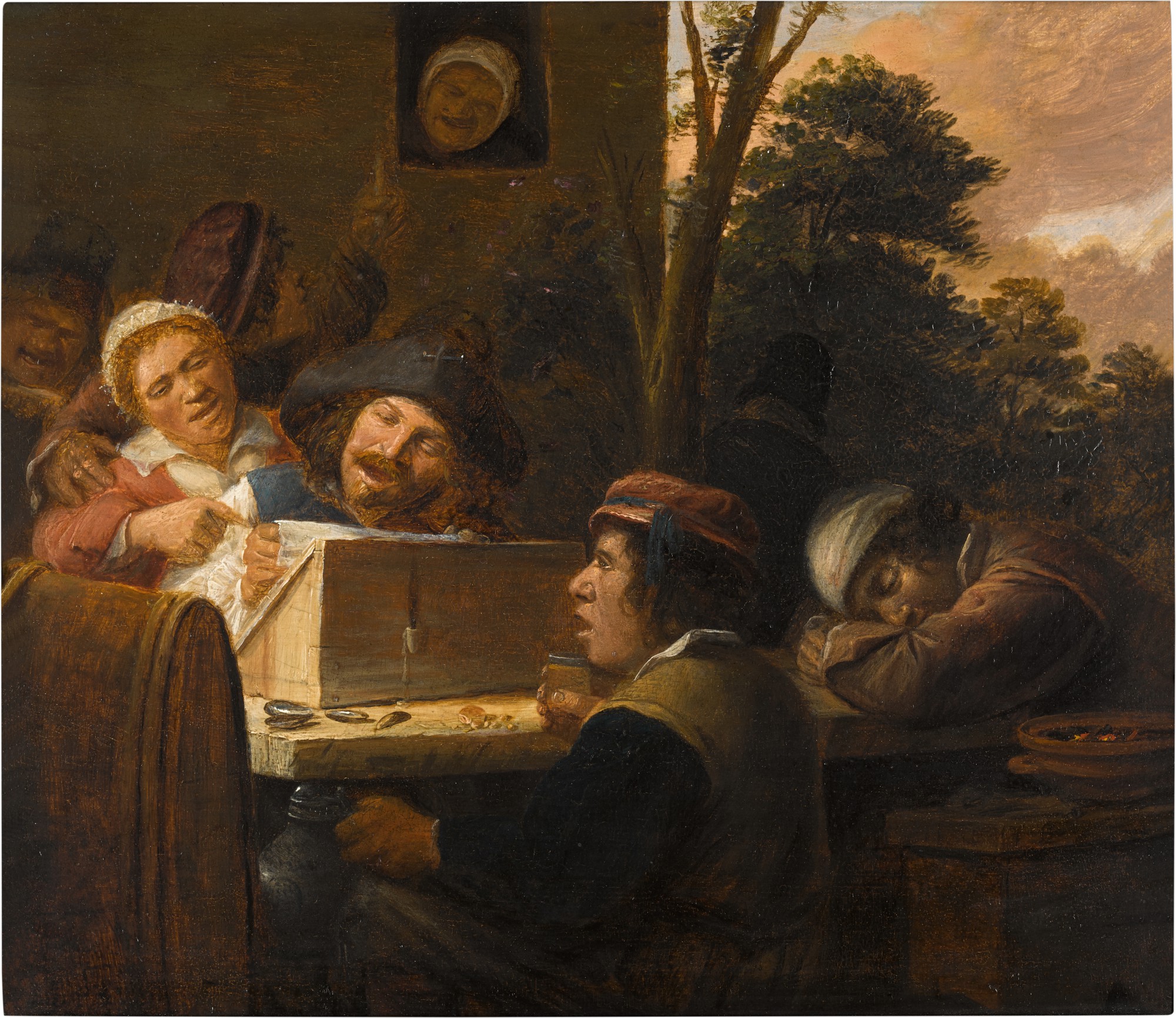 Joos van Craesbeeck — The Marriage Contract