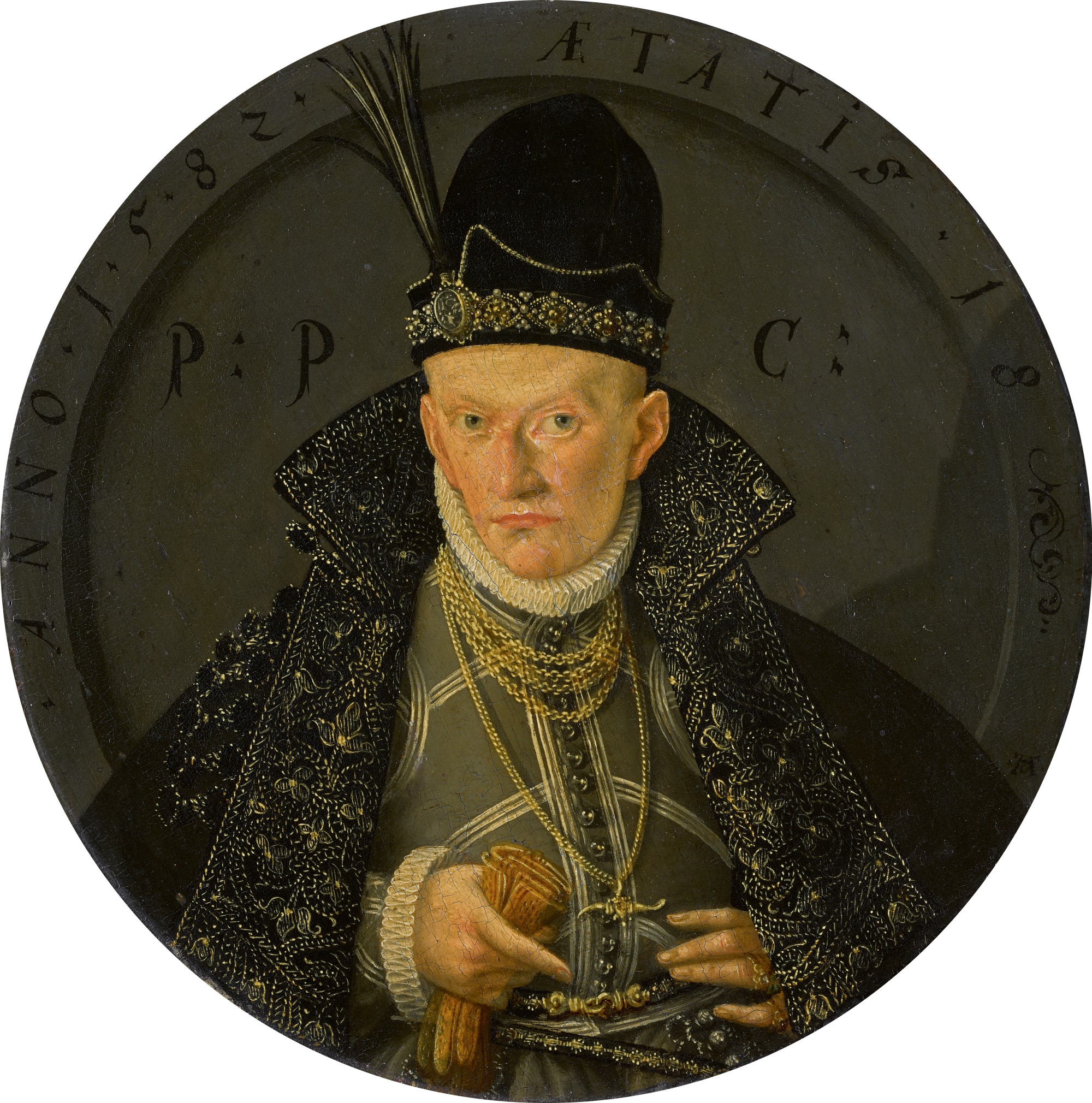 Adam Offinger — Portrait of Heinrich Julius, Duke of Brunswick-Lüneburg (1564–1613)  《布倫瑞克-呂訥堡公爵亨利・尤利烏斯（1564–1613）畫像》