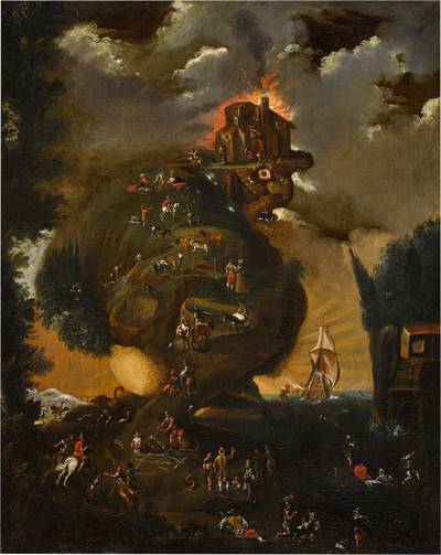 An anthropomorphic landscape