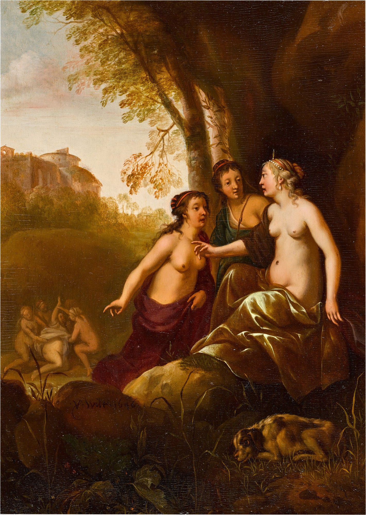 François Verwilt — Diana and Callisto