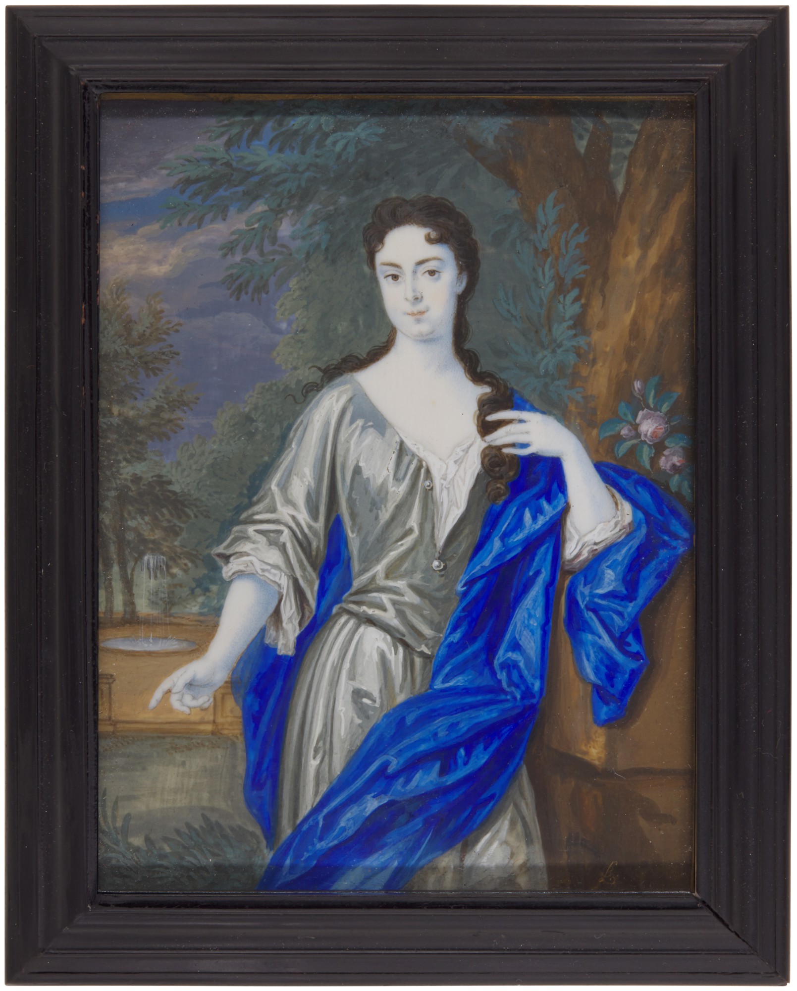 Bernard Lens — Portrait of Lady Mary Bertie, circa 1710