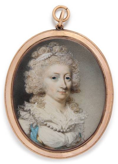 Portrait of a lady, circa 1790