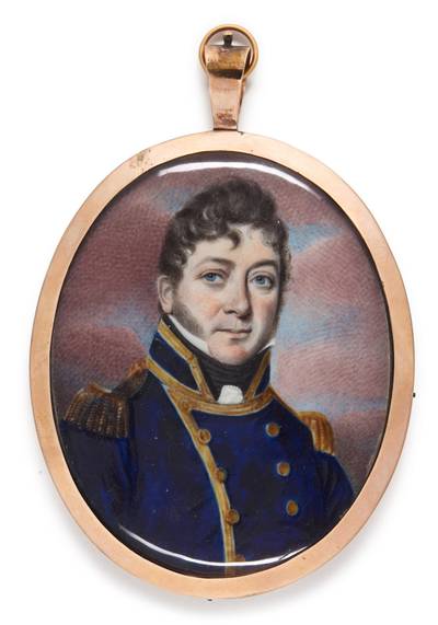Portrait of a naval officer, circa 1805