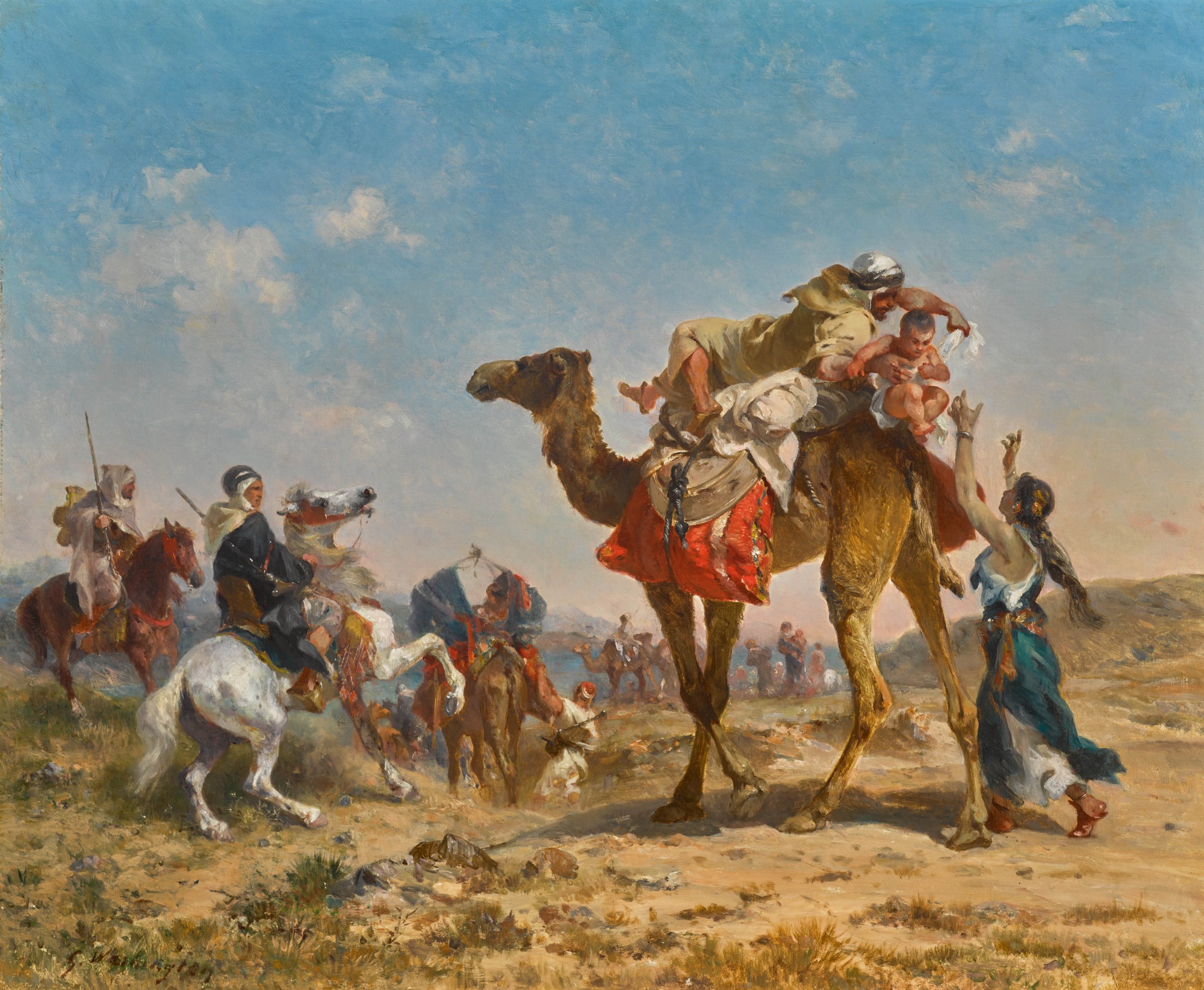 Georges Washington — The Departure