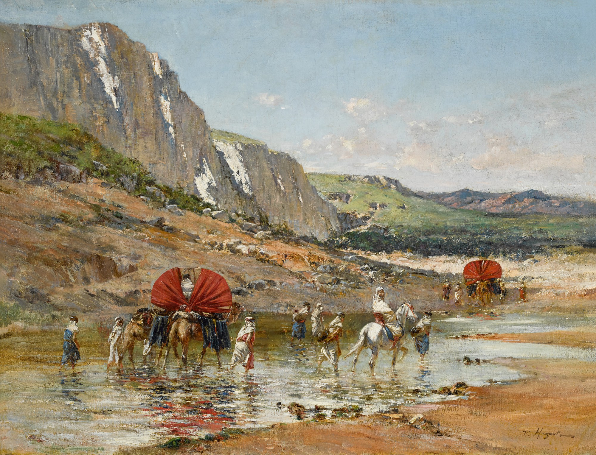 Crossing the Wadi