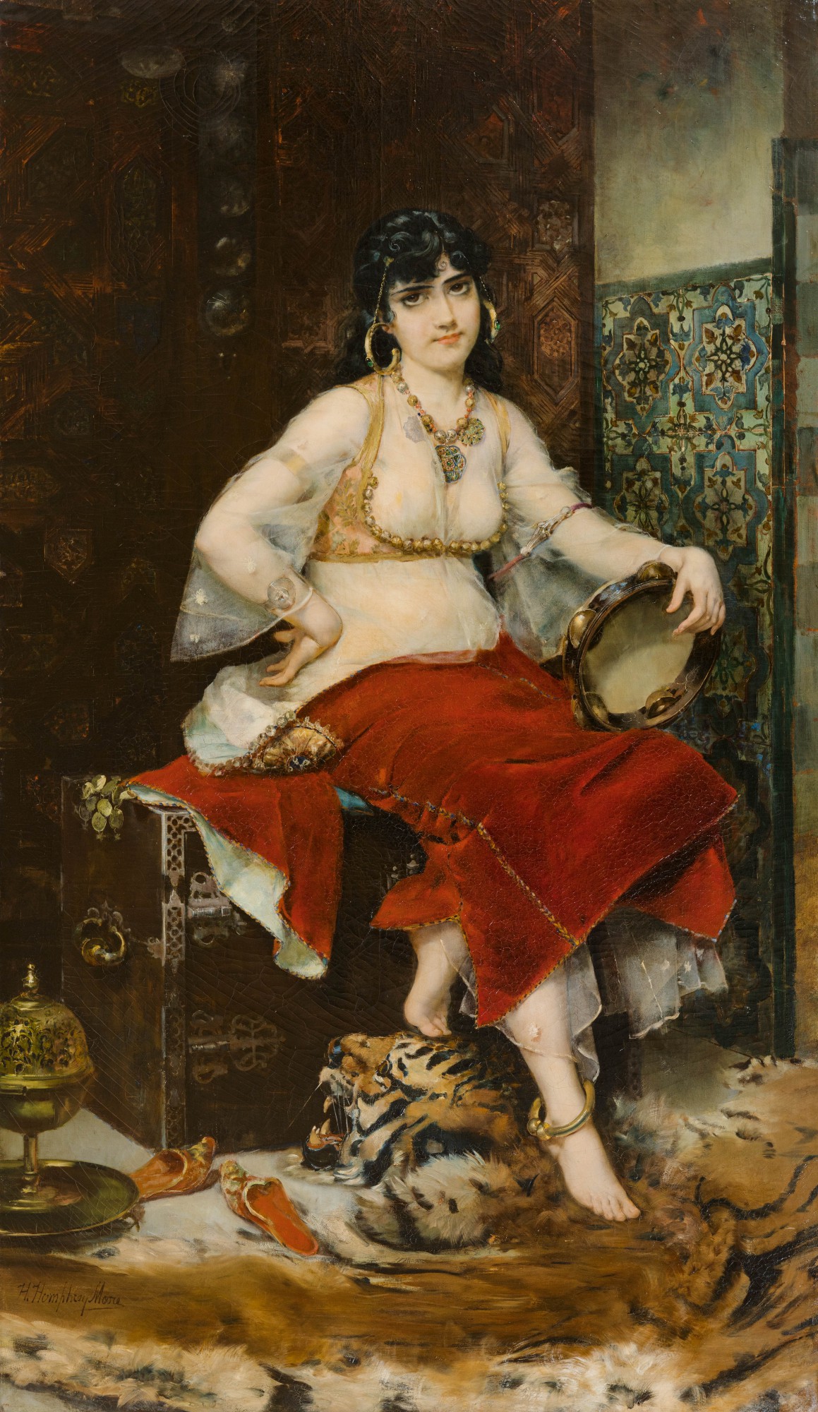 Harry Humphrey Moore — Preparing for the Dance