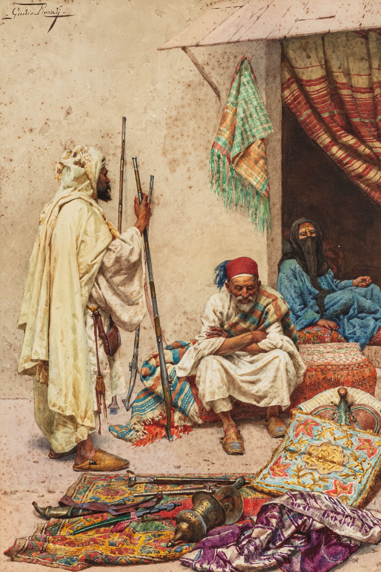 Giulio Rosati — The Carpet Merchant