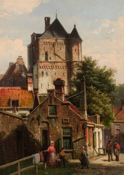 Figures in the Streets of Harderwijk