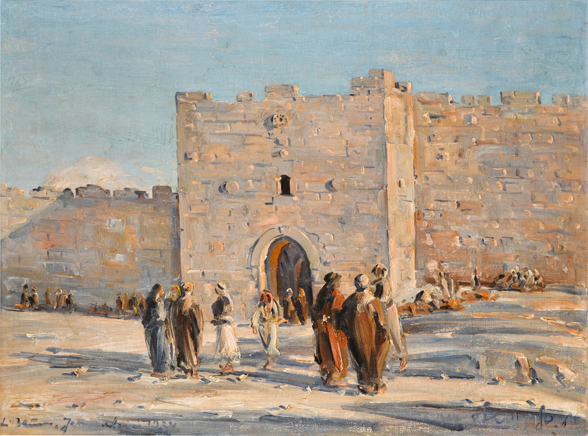 Ludwig Blum — Herod's Gate