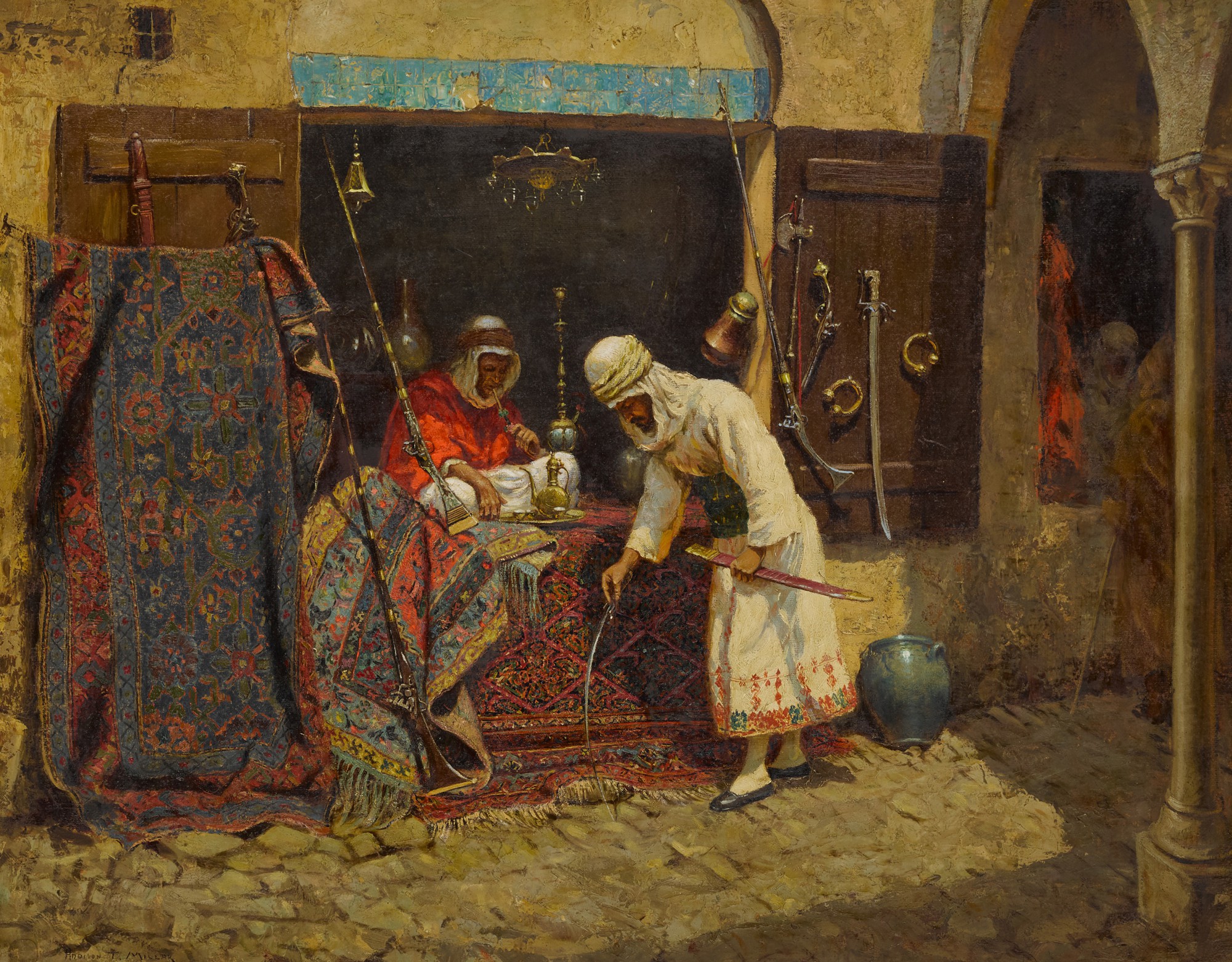Addison Thomas Millar — Inspecting the Sword