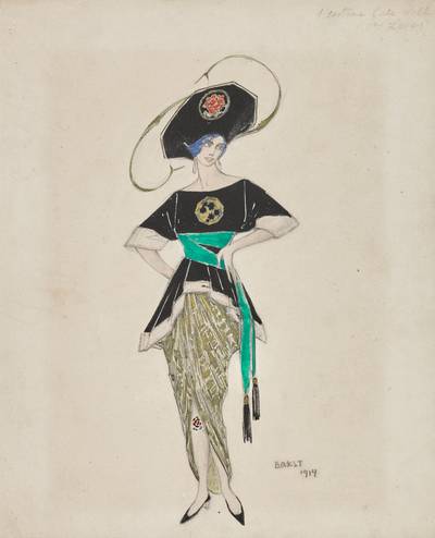 Costume Design for Ethel Levey in Hullo, Tango!