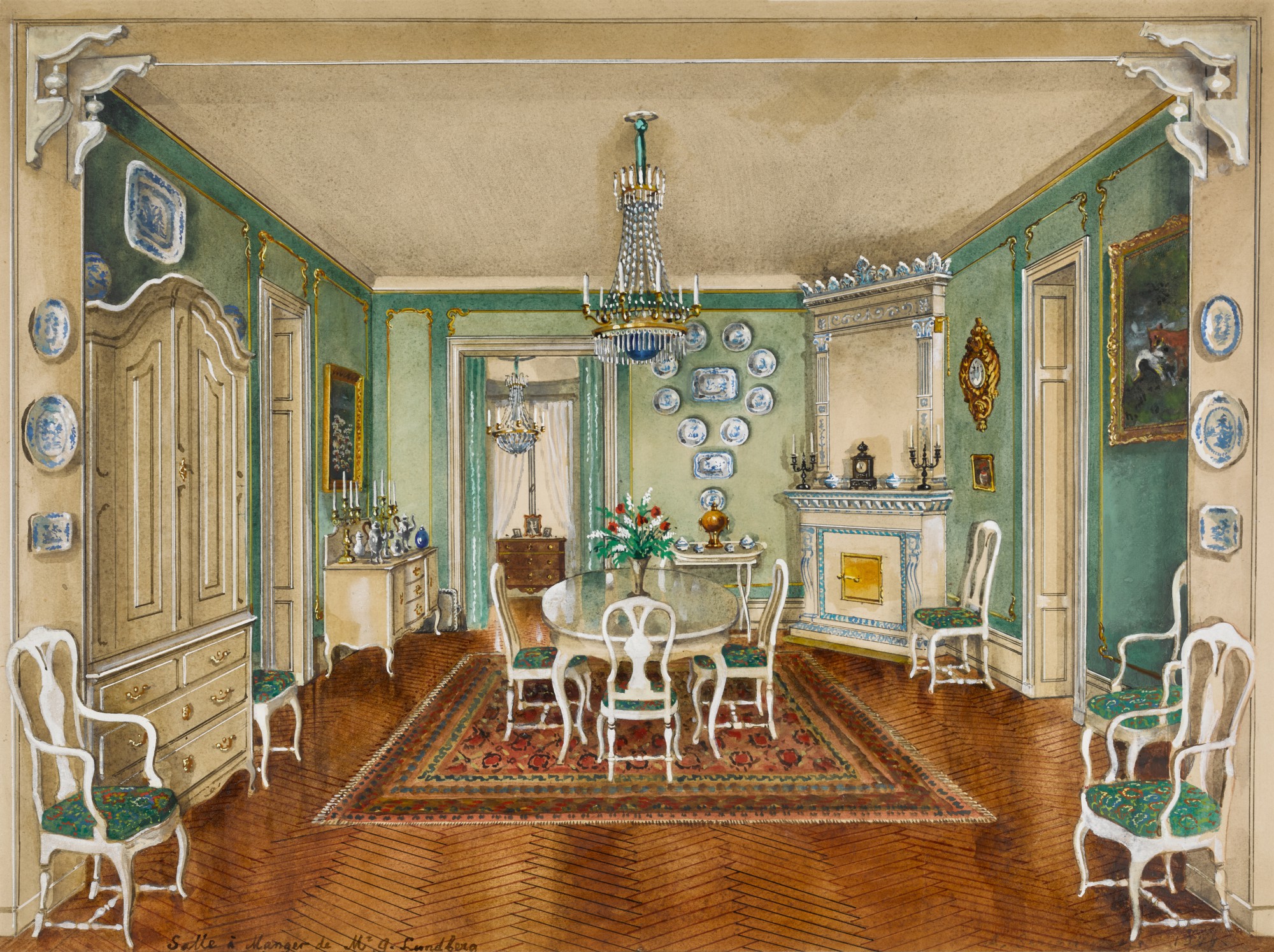 Gunnar W. Lundberg's Dining Room